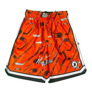 Flow Society Big Boys' Flow Hockey Sticks Shorts -Orange