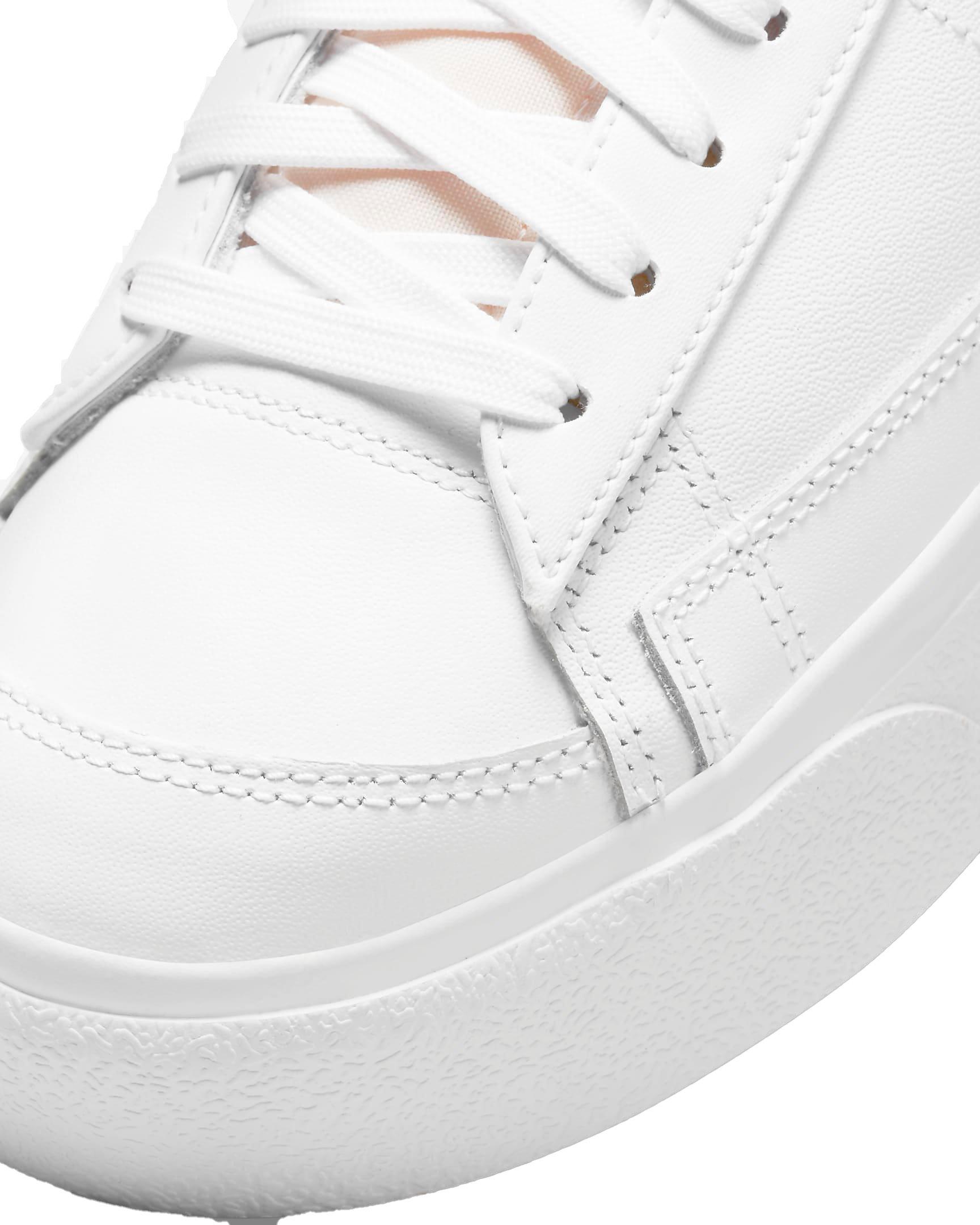 Nike Blazer Low Platform " White/Black/Light Lemon Twist" Women's Shoe - WHITE Thumbnail View 7