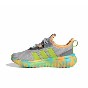 adidas Kaptir 4.0 "Grey Two/Solar Slime/Flash Aqua" Grade School Boys' Shoe