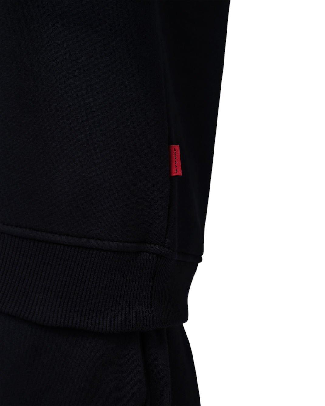 Jordan Men's Brooklyn Crew-Neck Sweatshirt - Black - BLACK