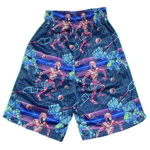 Flow Society Big Boys' Lax Robots Attack Shorts -Multi