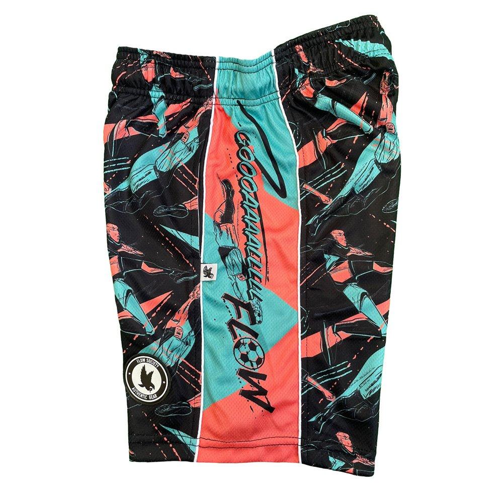 Flow Society Soccer Goal Big Boys' Multi Attack Shorts