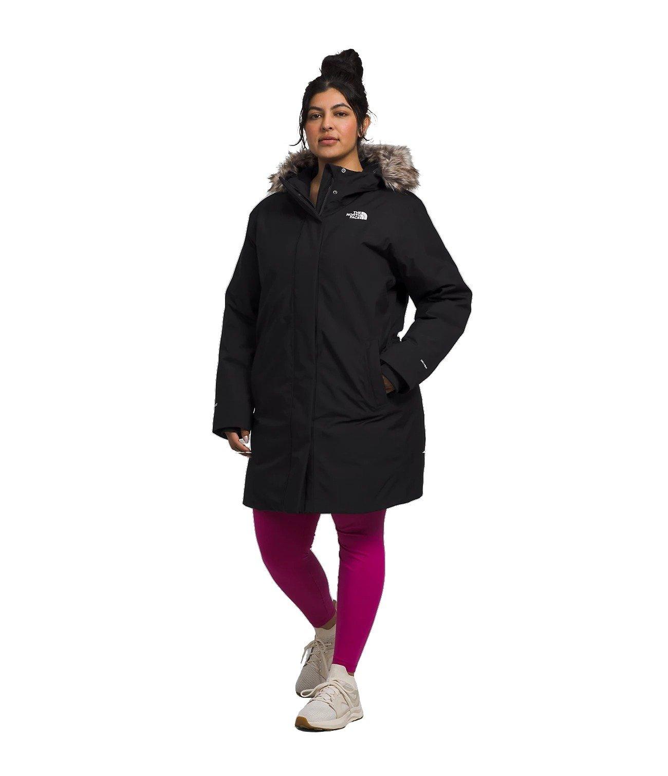 The North Face Women's Plus Arctic Parka - BLACK