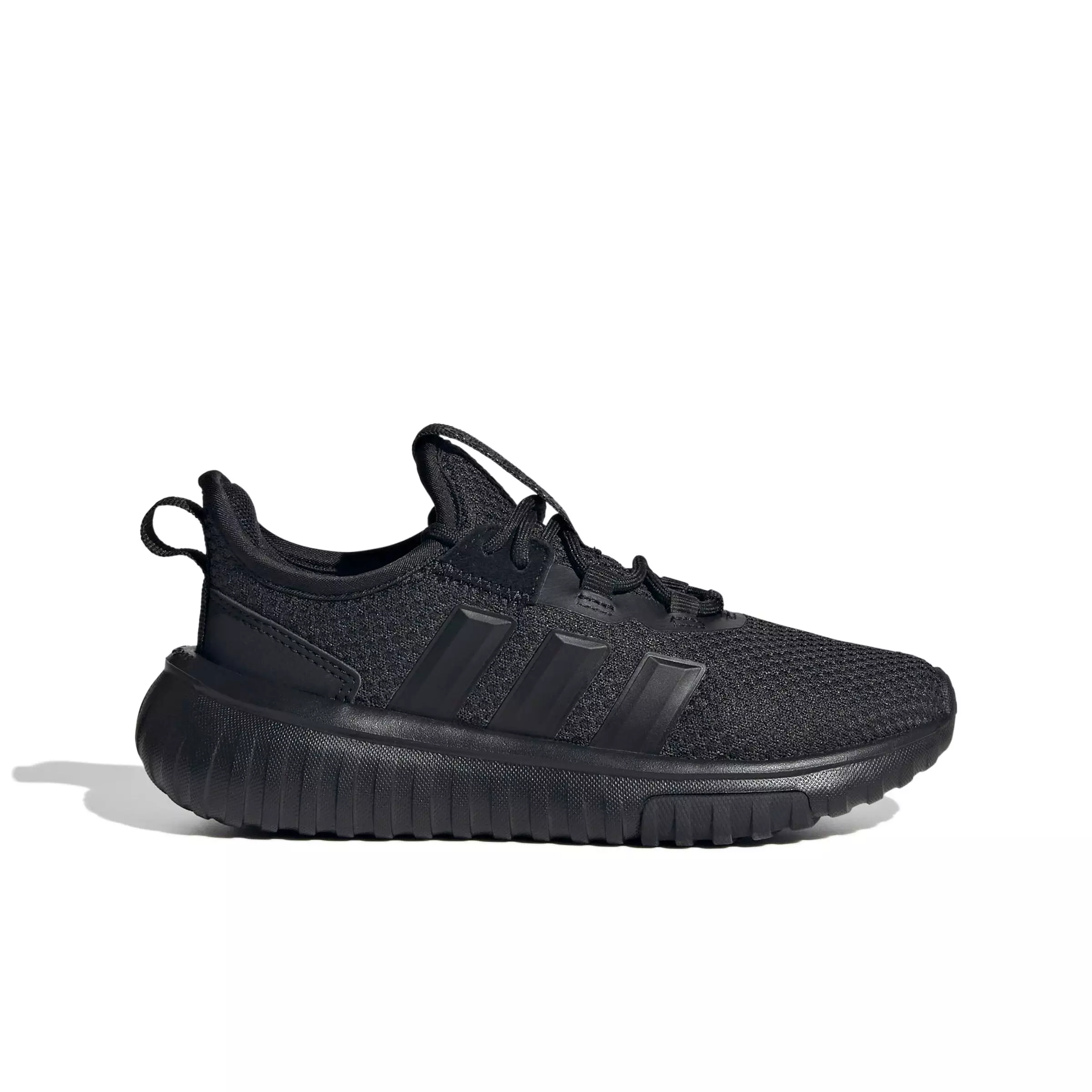 adidas Kaptir 4.0 "Core Black/Core Black/Core Black" Grade School Boys' Shoe - BLACK/BLACK/BLACK
