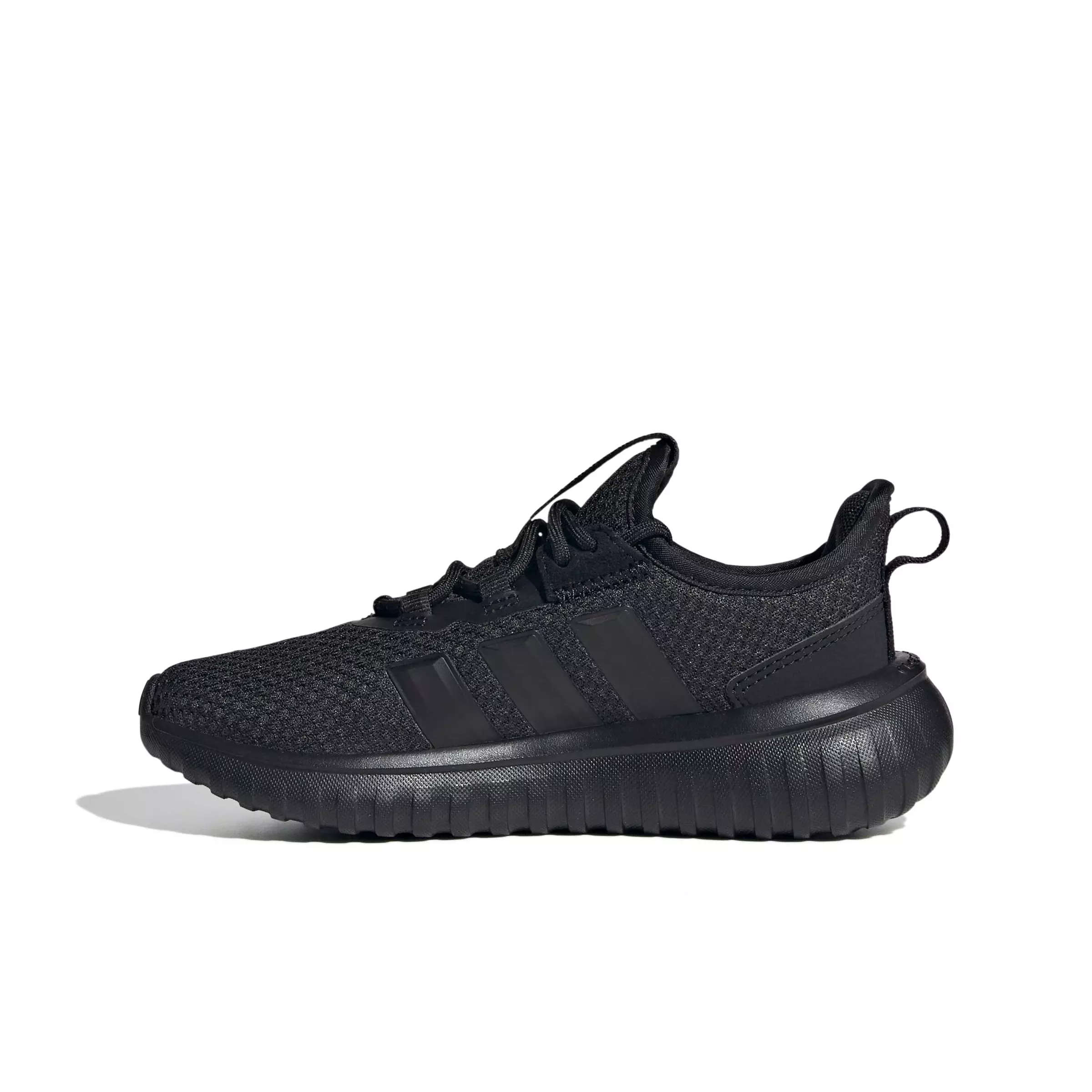 adidas Kaptir 4.0 "Core Black/Core Black/Core Black" Grade School Boys' Shoe - BLACK/BLACK/BLACK