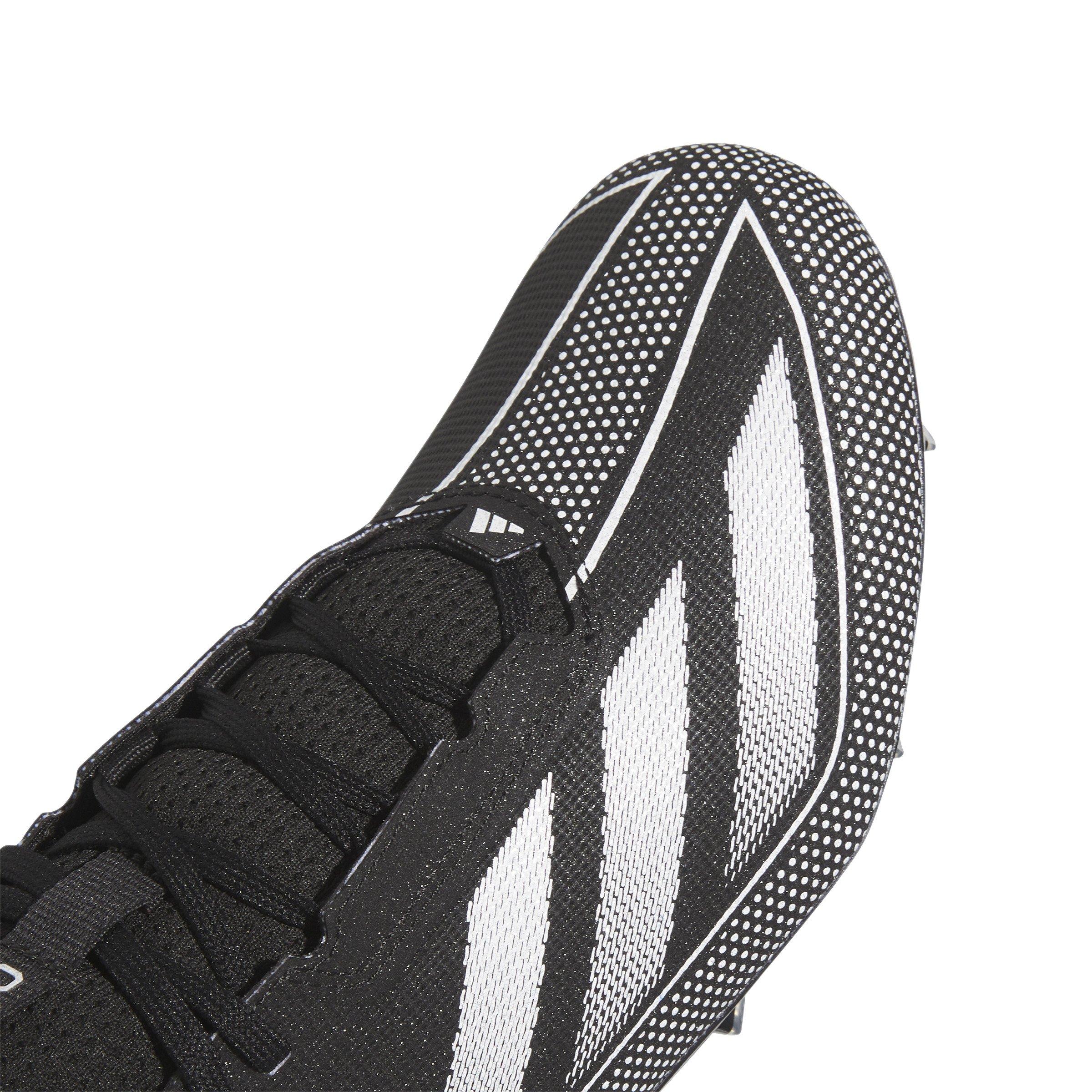 adidas Adizero Electric.1 "Core Black/Ftwr White/Core Black" Men's Football Cleat - BLACK/WHITE/BLACK Thumbnail View 7