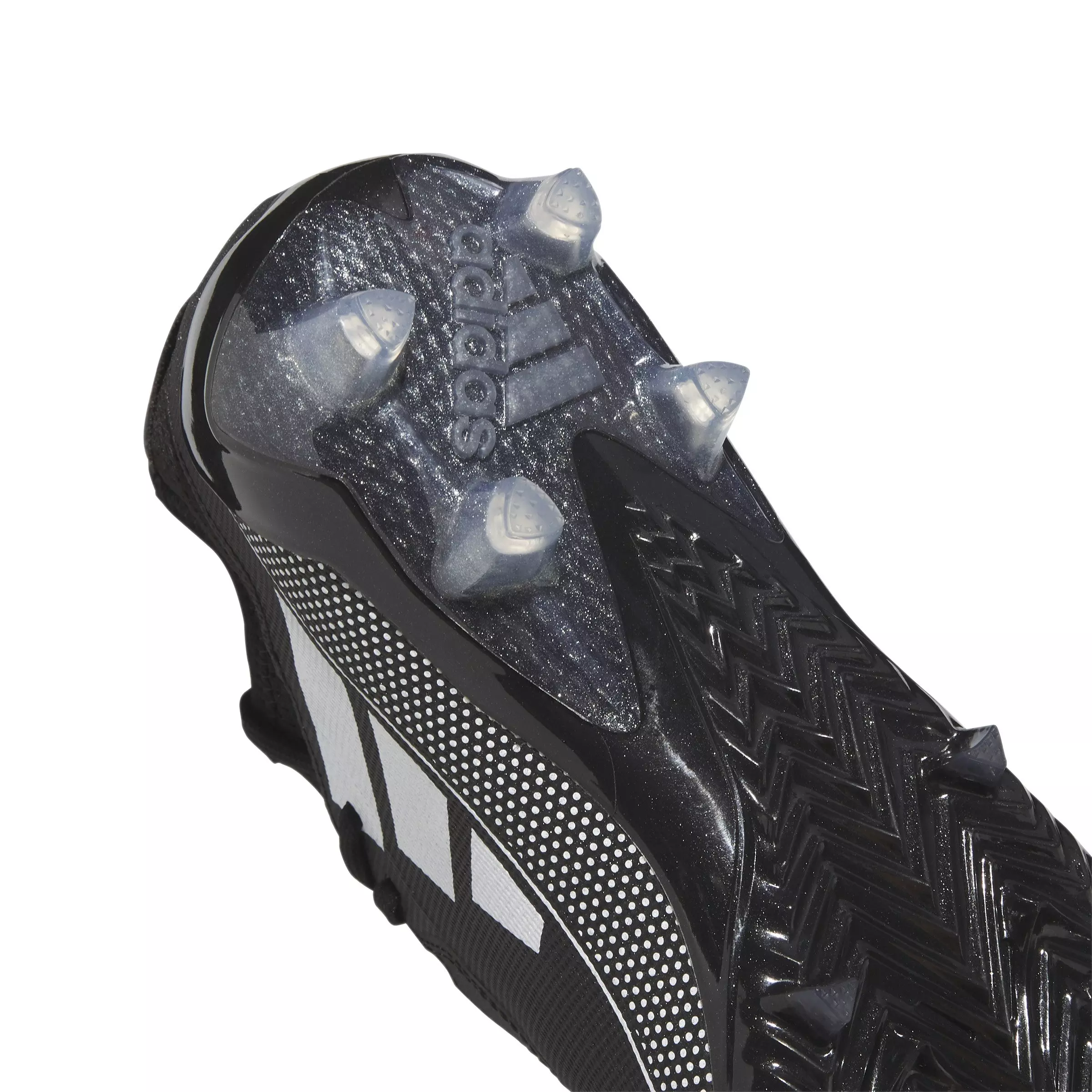 adidas Adizero Electric.1 "Core Black/Ftwr White/Core Black" Men's Football Cleat - BLACK/WHITE/BLACK