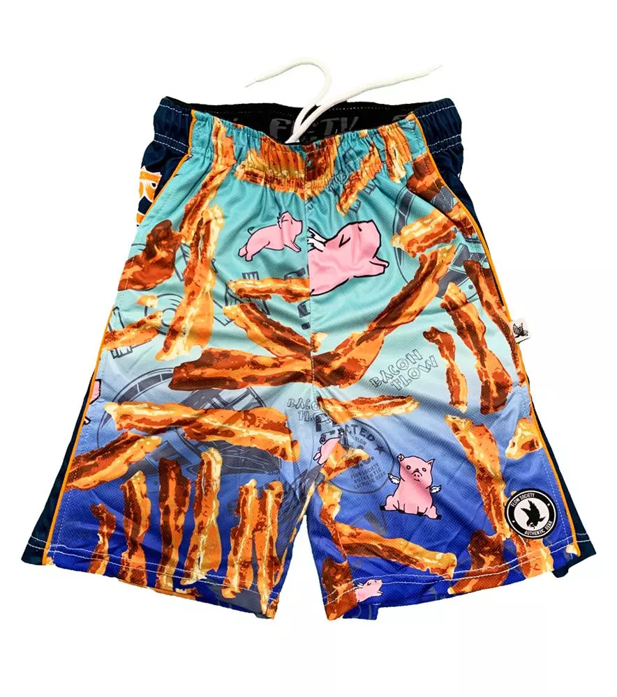 Flow Society Big Boys' Bacon Attack Shorts - Multi - MULTI-COLOR