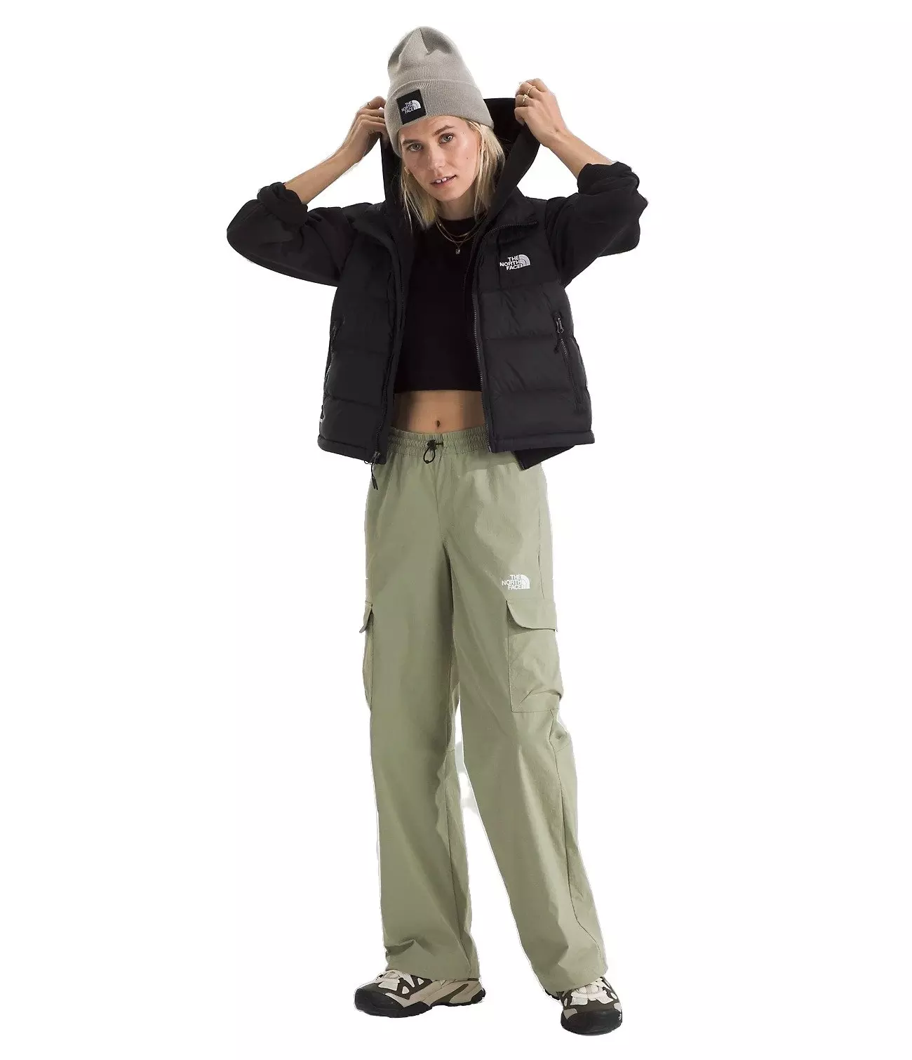 The North Face Women's Hydrenalite Down A-Line Vest - Black - BLACK