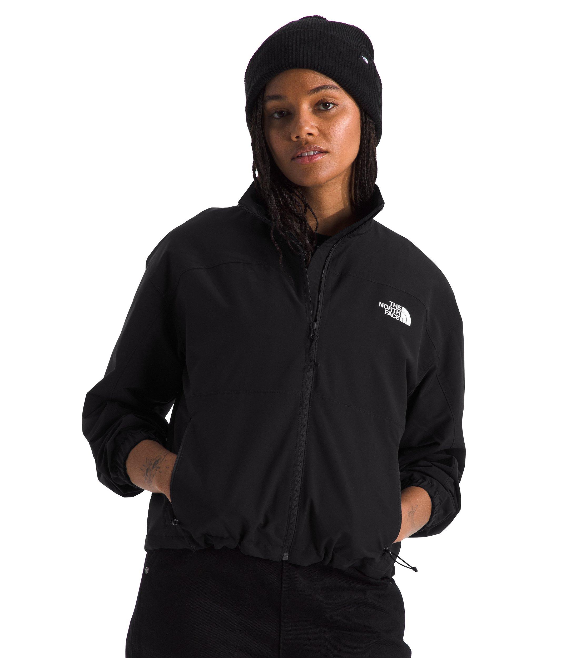 The North Face Women's Easy Wind Track Jacket - BLACK Thumbnail View 1