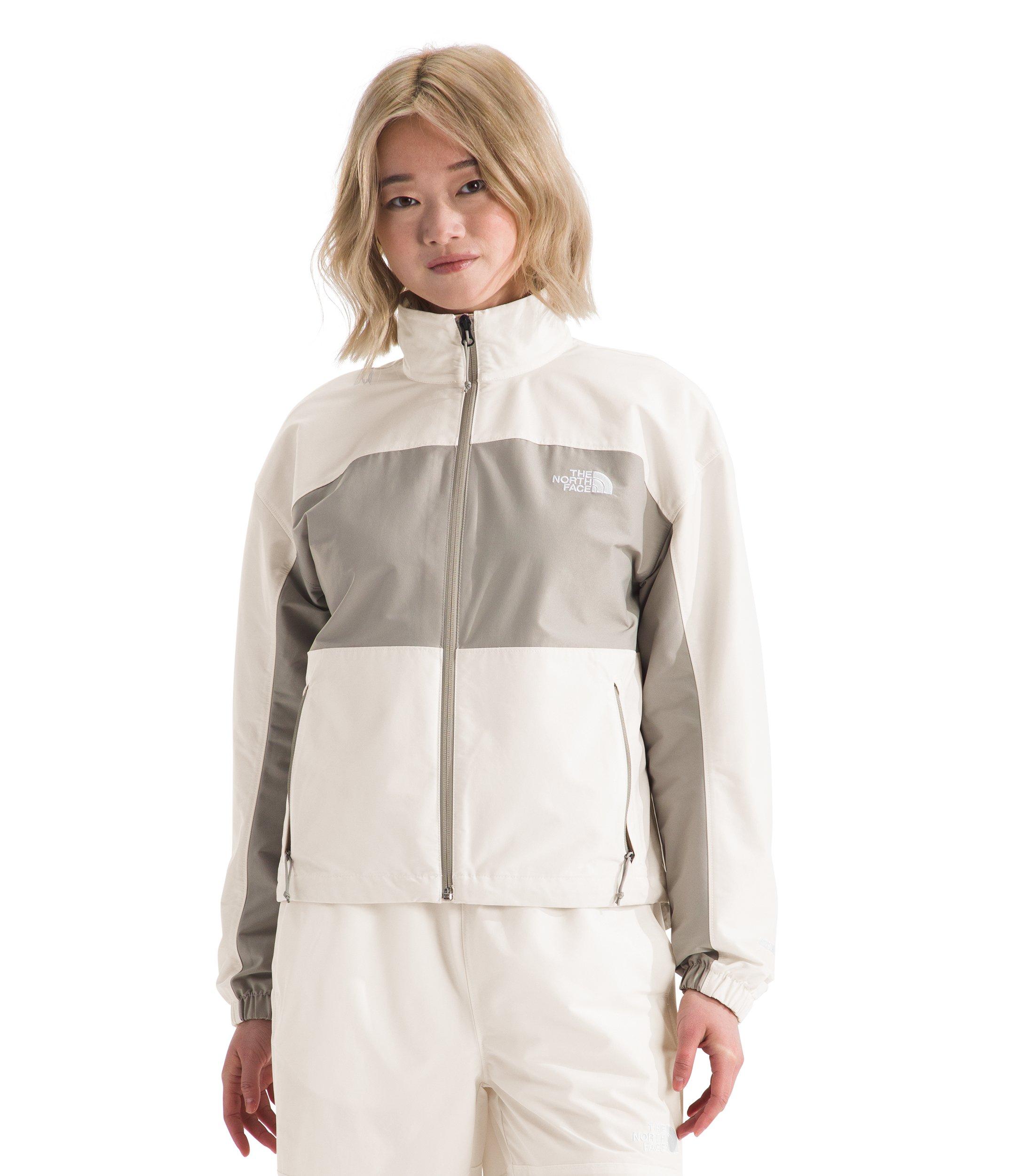 The North Face Women's Easy Wind Track Jacket - WHITE Thumbnail View 1