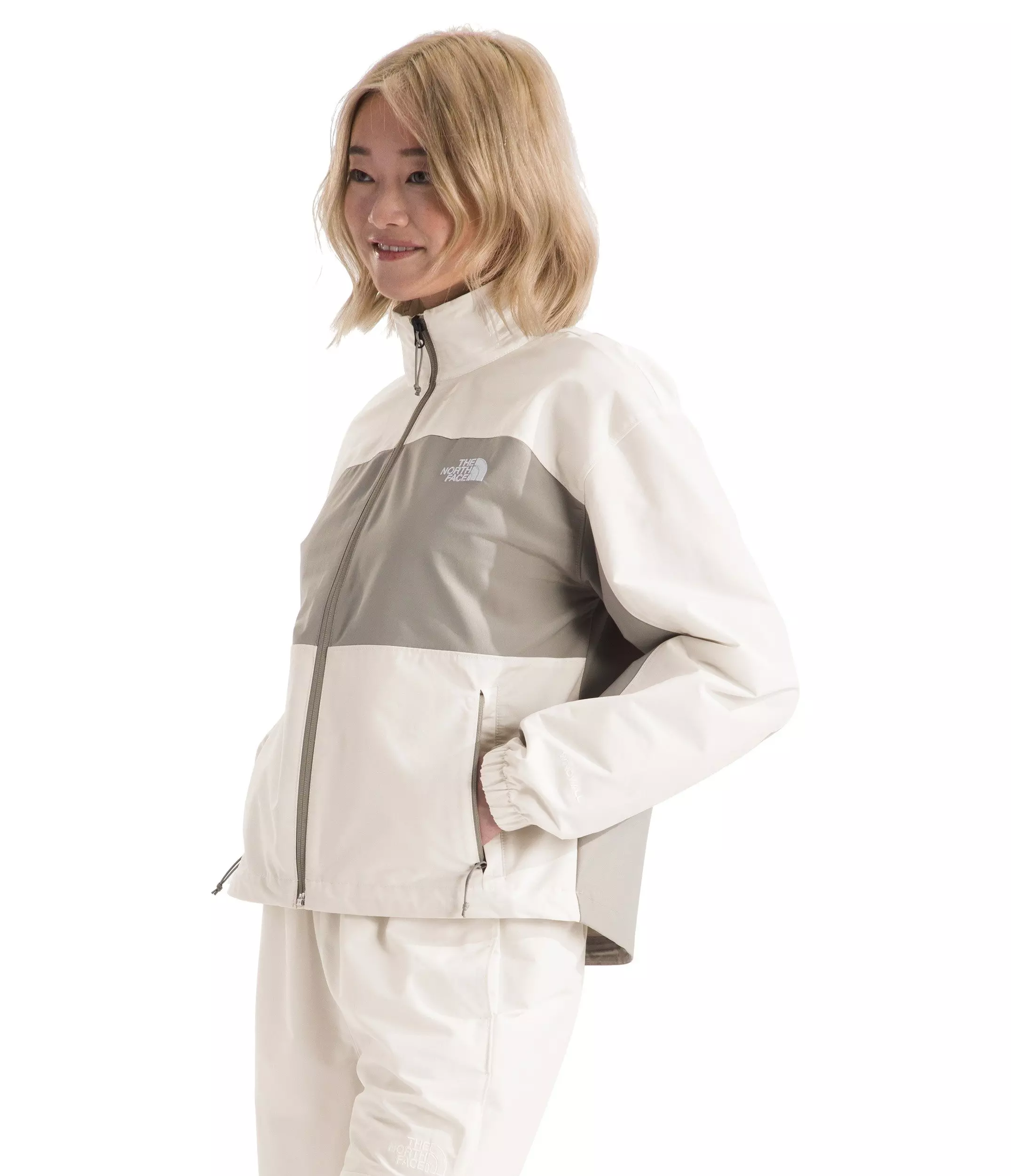 The North Face Women's Easy Wind Track Jacket - WHITE