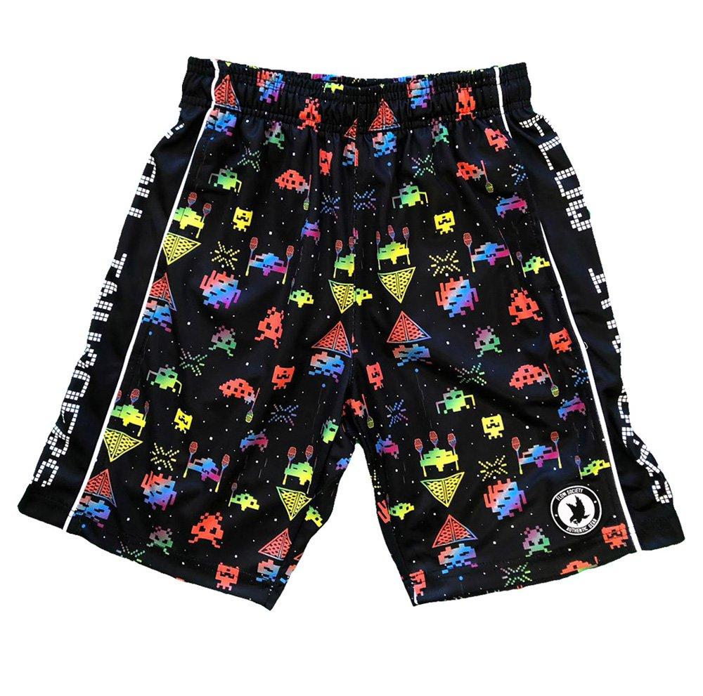 Flow Society Flow Vaders Big Boys' Black Attack Shorts