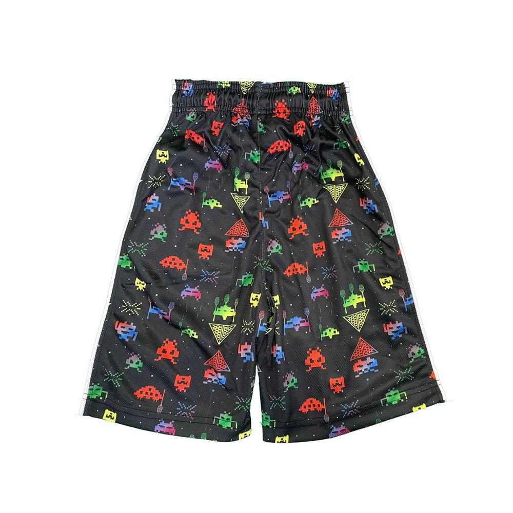 Flow Society Flow Vaders Big Boys' Black Attack Shorts