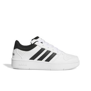 adidas Hoops Classic J "Ftwr White/Core Black/Orbit Grey" Grade School Boys' Shoe