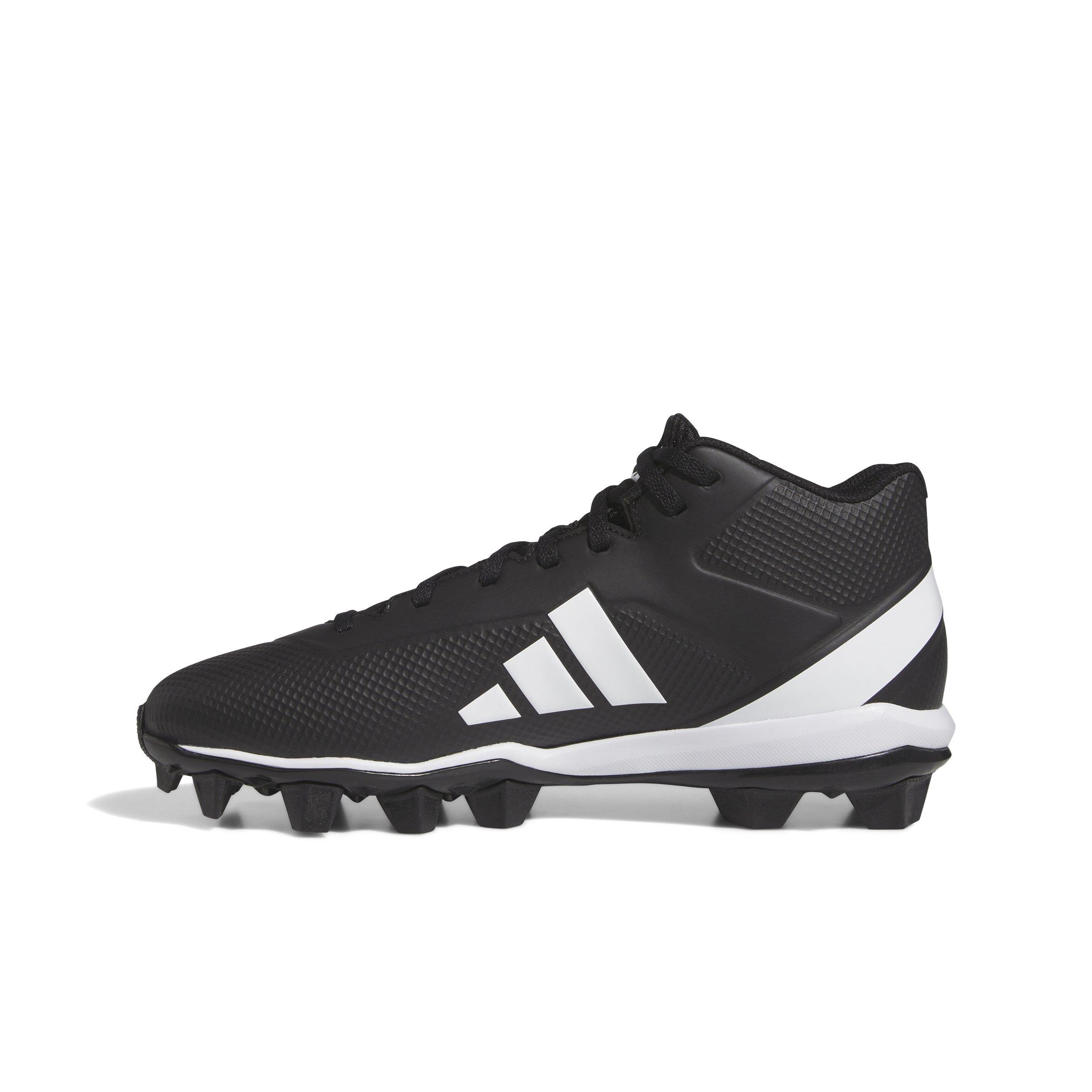 adidas Adizero Impact.2 Molded "Core Black/Ftwr White/Core Black" Men's Football Cleat - BLACK/WHITE/BLACK Thumbnail View 2