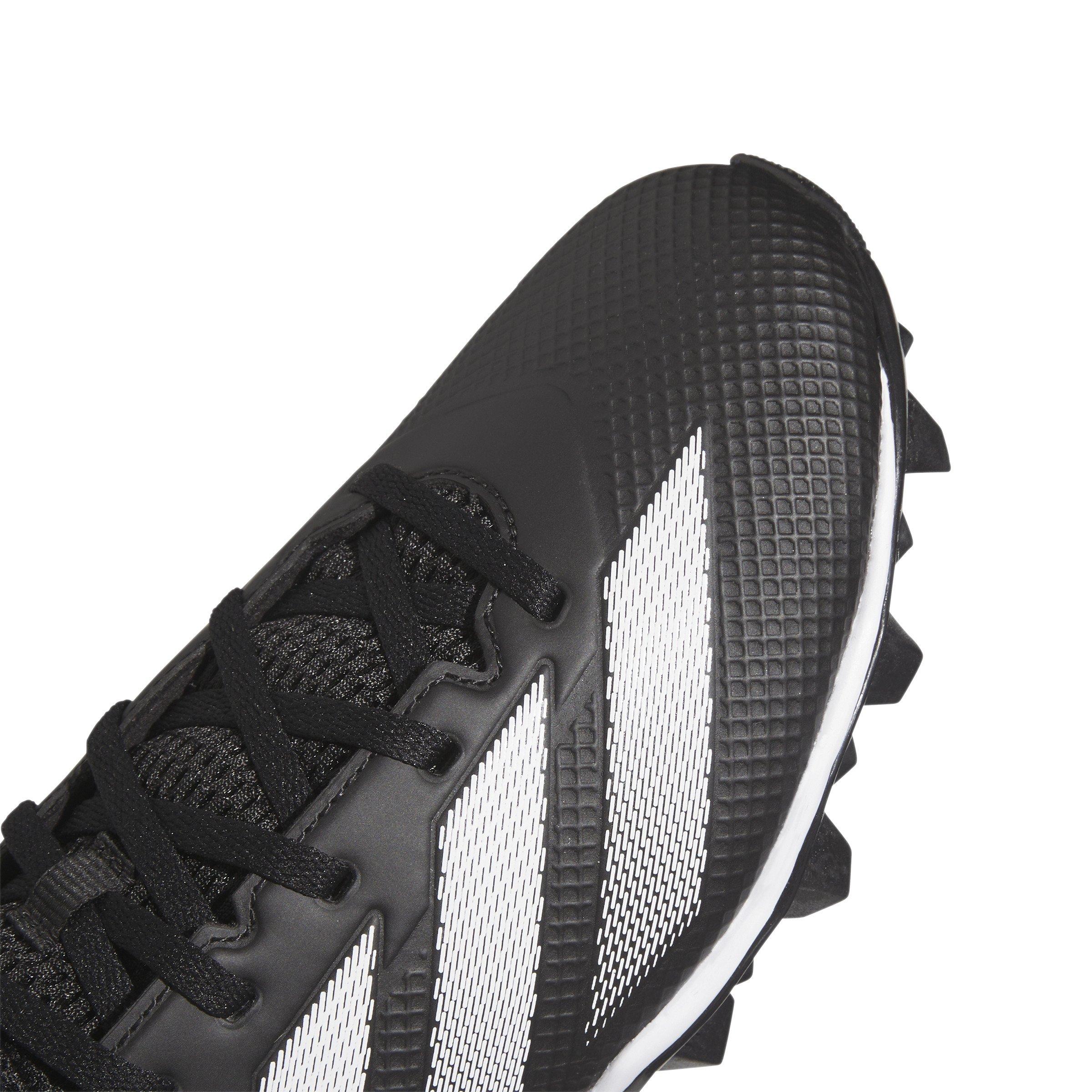 adidas Adizero Impact.2 Molded "Core Black/Ftwr White/Core Black" Men's Football Cleat - BLACK/WHITE/BLACK Thumbnail View 7
