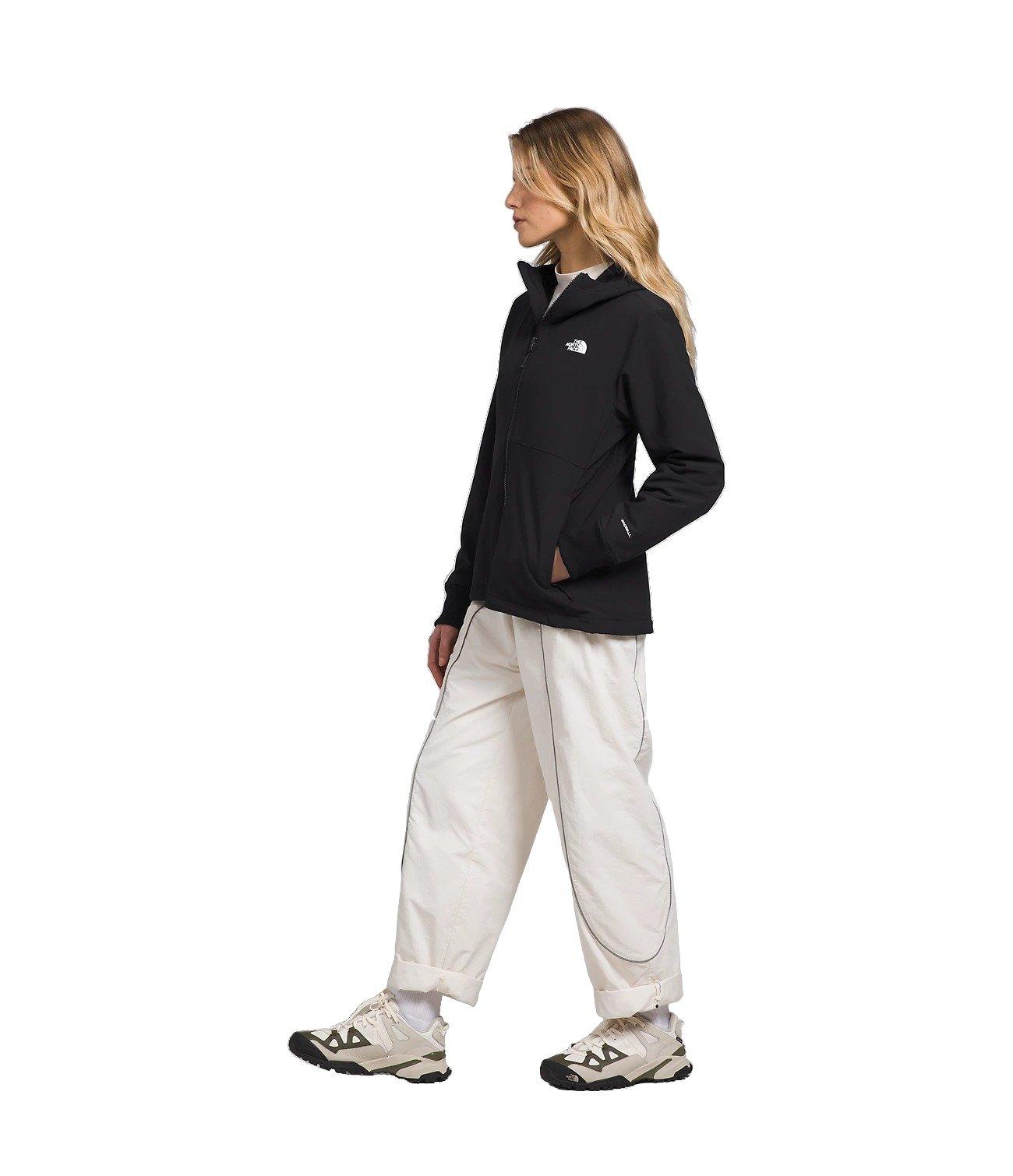 The North Face Women's Shelbe Raschel Hoodie Jacket - BLACK Thumbnail View 5