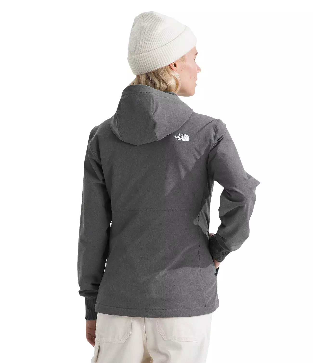 The North Face Women's Shelbe Raschel Hoodie Jacket - GREY