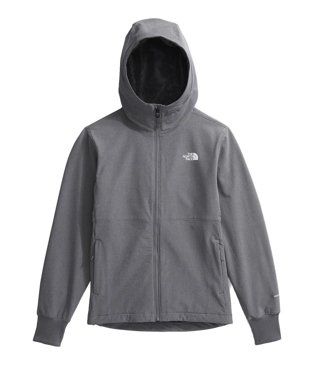 The North Face Women's Shelbe Raschel Hoodie Jacket - GREY Thumbnail View 7