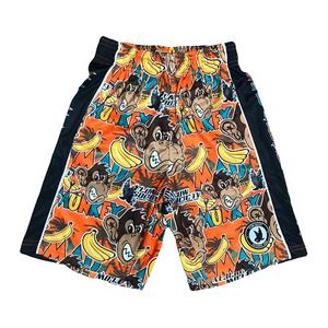 Flow Society Big Boys' Mad Monkey Attack Shorts -Orange