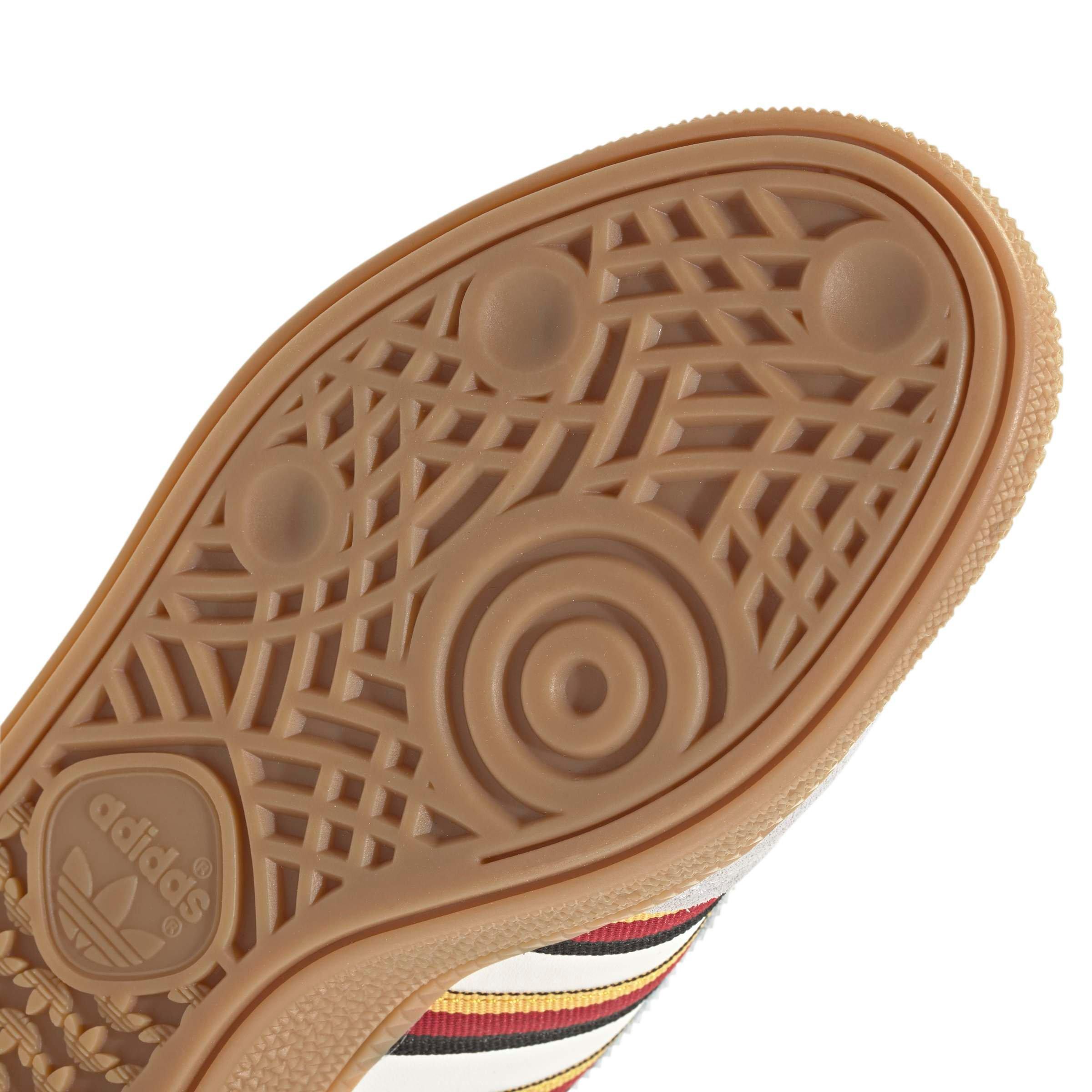 adidas Originals Handball Spezial "Ftwr White/Ftwr White/Crew Yellow" Grade School Boys' Shoe - WHITE/WHITE/YELLOW Thumbnail View 8