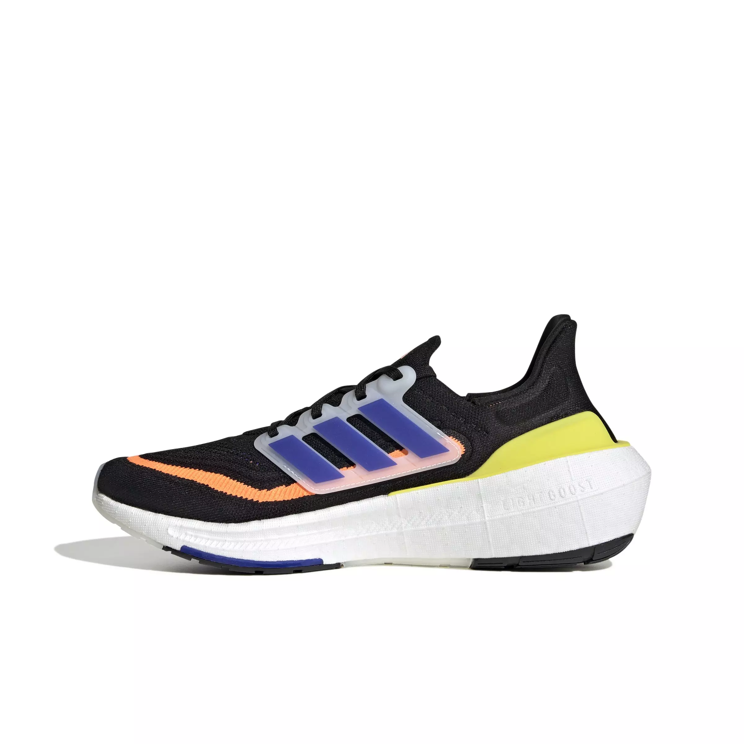 adidas Ultraboost Light "Core Black/Luc Blue/Bold Yellow" Unisex Running Shoe - BLACK/BLUE/YELLOW