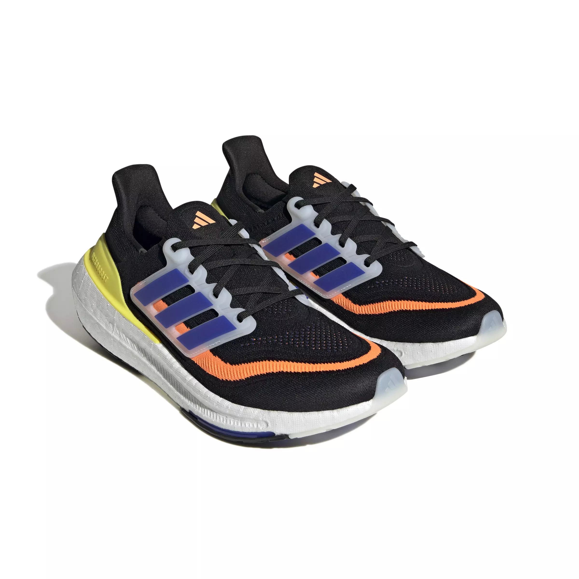 adidas Ultraboost Light "Core Black/Luc Blue/Bold Yellow" Unisex Running Shoe - BLACK/BLUE/YELLOW