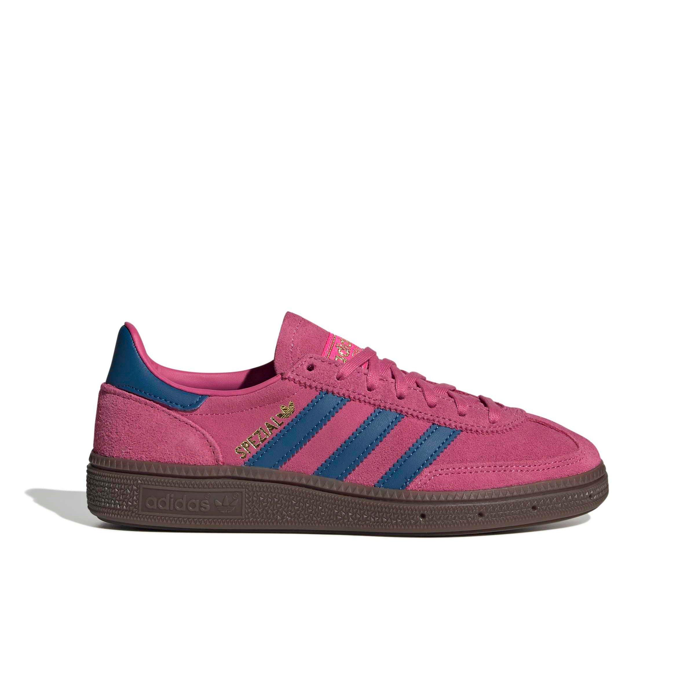 adidas Originals Handball Spezial "Shock Pink/Dark Marine/Gum 5" Grade School Girls' Shoe - PINK/DK MARINE/GUM Thumbnail View 1