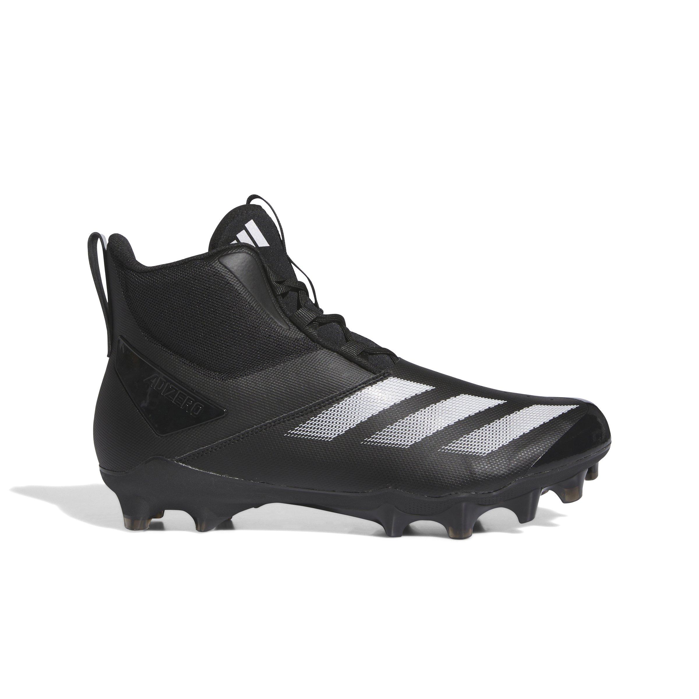 adidas Adizero Chaos Lineman "Core Black/Ftwr White/Core Black" Men's Football Cleat - BLACK/WHITE/BLACK Thumbnail View 1