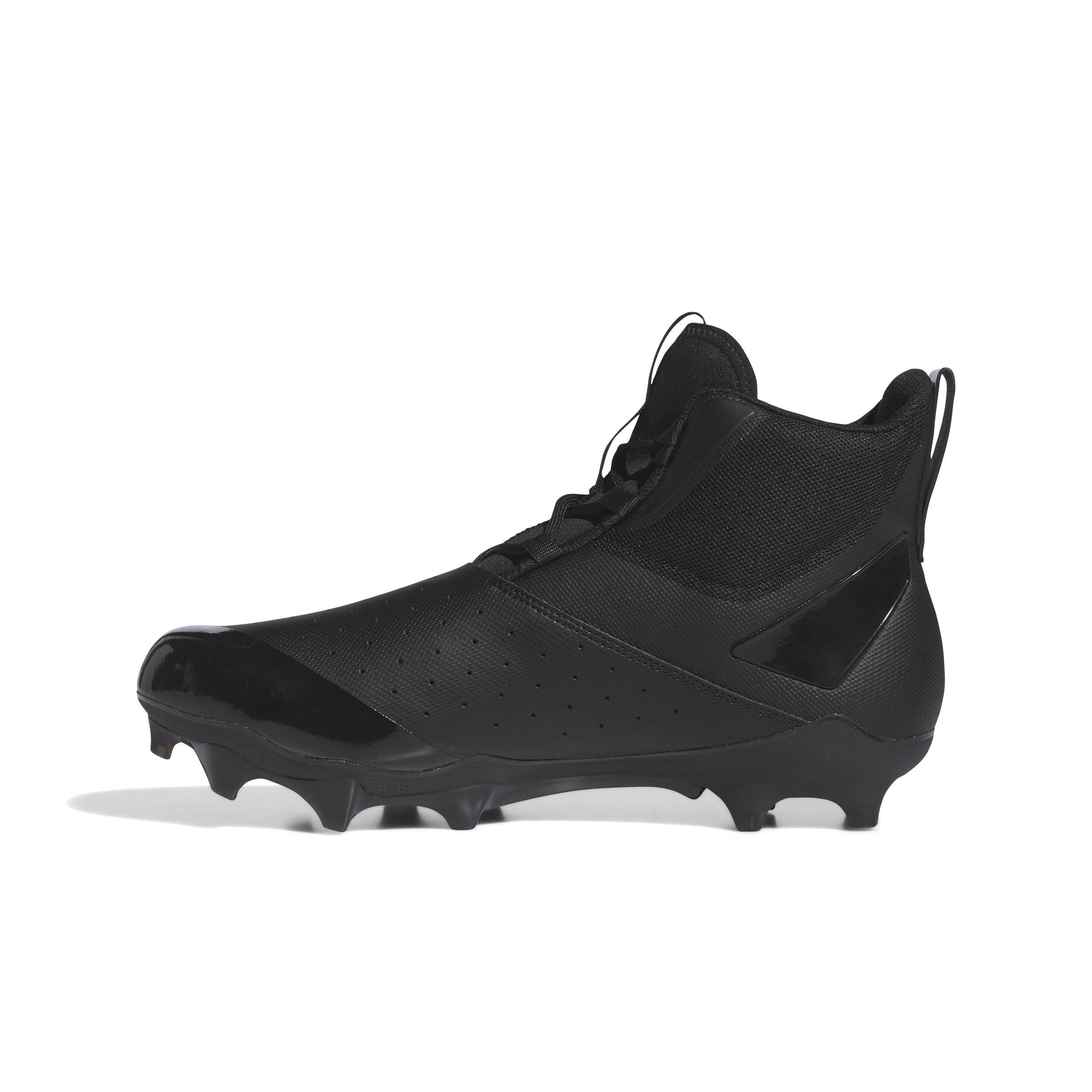 adidas Adizero Chaos Lineman "Core Black/Ftwr White/Core Black" Men's Football Cleat - BLACK/WHITE/BLACK Thumbnail View 2