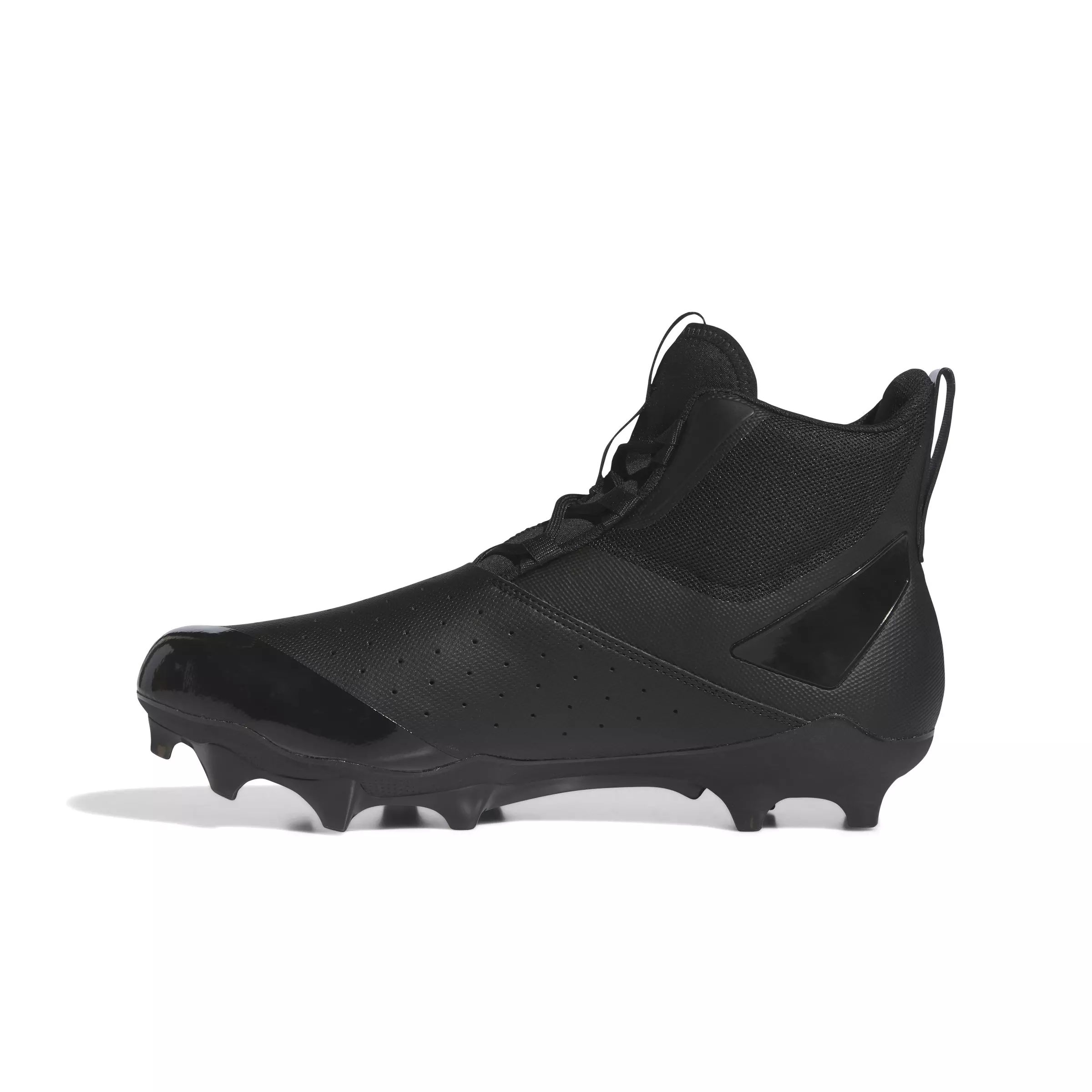 adidas Adizero Chaos Lineman "Core Black/Ftwr White/Core Black" Men's Football Cleat - BLACK/WHITE/BLACK