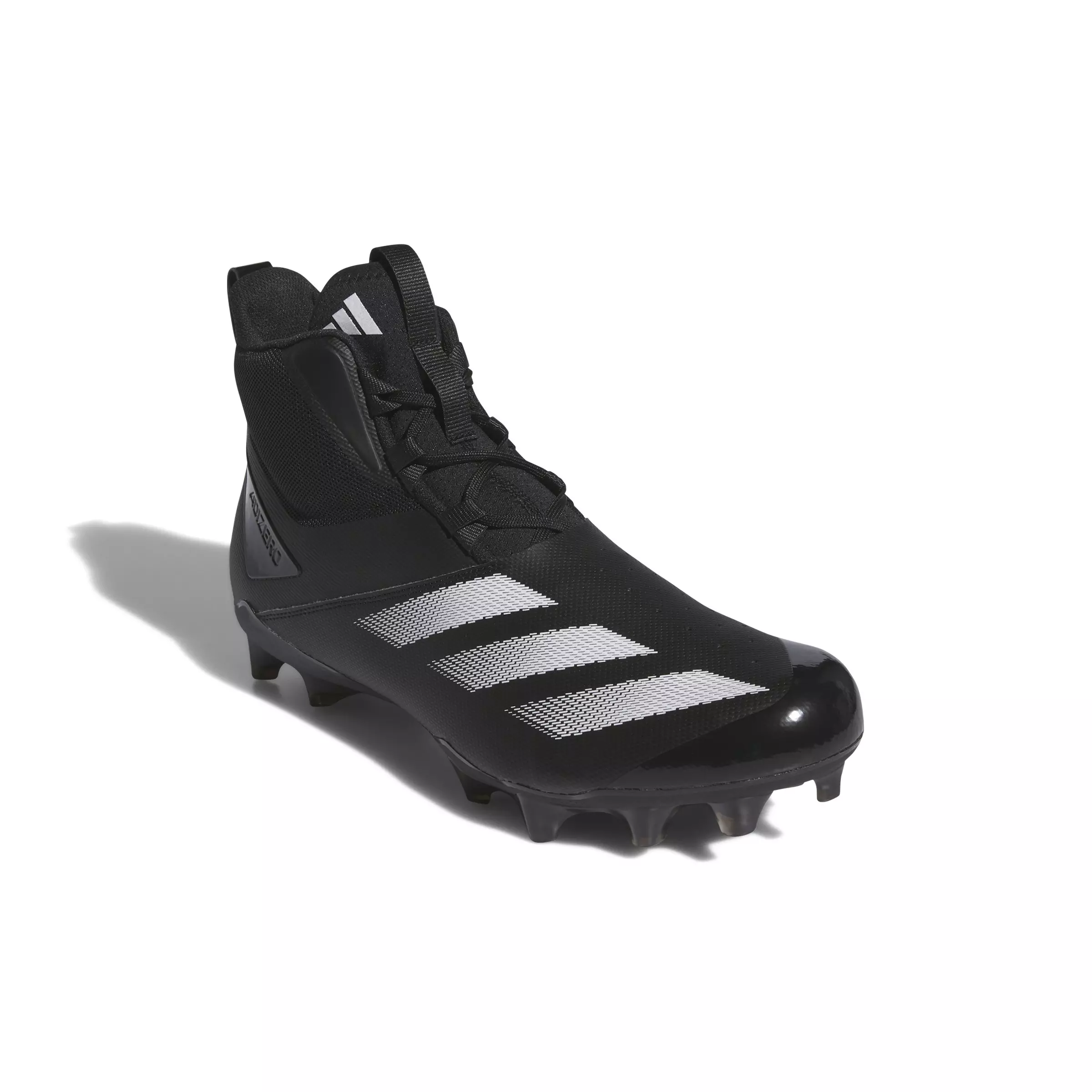 adidas Adizero Chaos Lineman "Core Black/Ftwr White/Core Black" Men's Football Cleat - BLACK/WHITE/BLACK