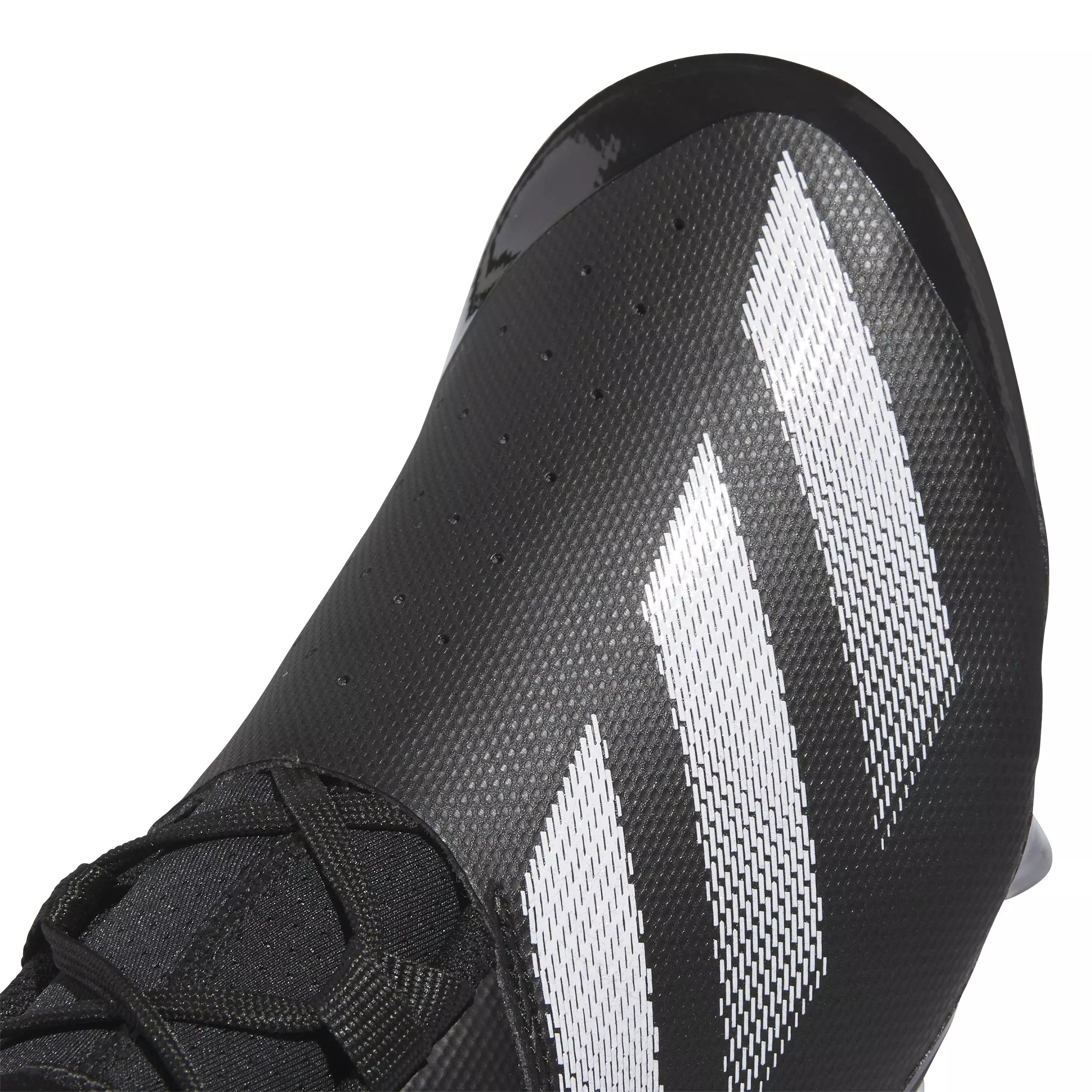 adidas Adizero Chaos Lineman "Core Black/Ftwr White/Core Black" Men's Football Cleat - BLACK/WHITE/BLACK