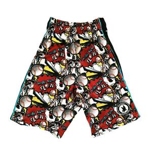 Flow Society Big Boys' Home Run Attack Shorts -Red