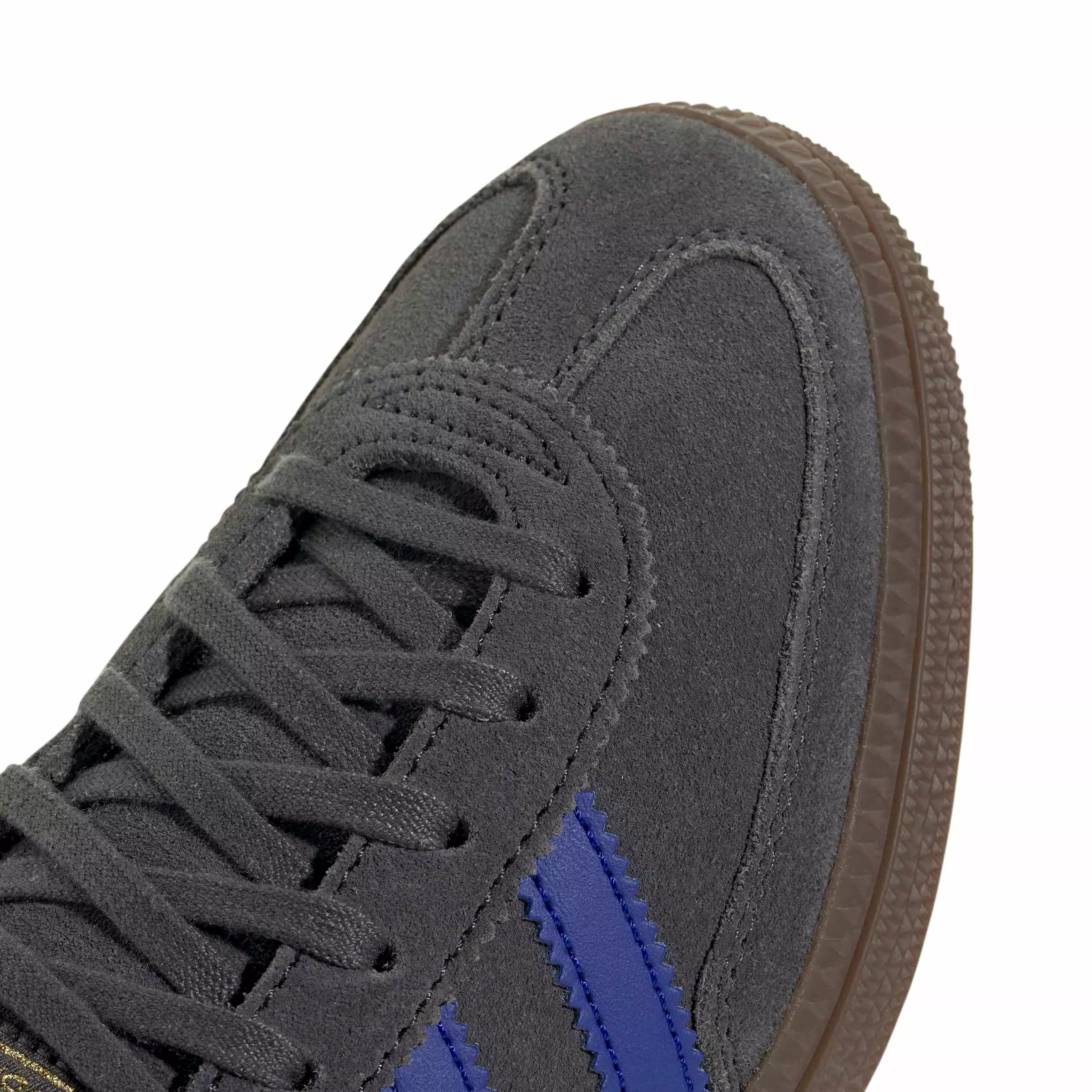 adidas Originals Handball Spezial "Carbon/Lucid Blue/Gum 5" Grade School Boys' Shoe - CARBON/BLUE/GUM