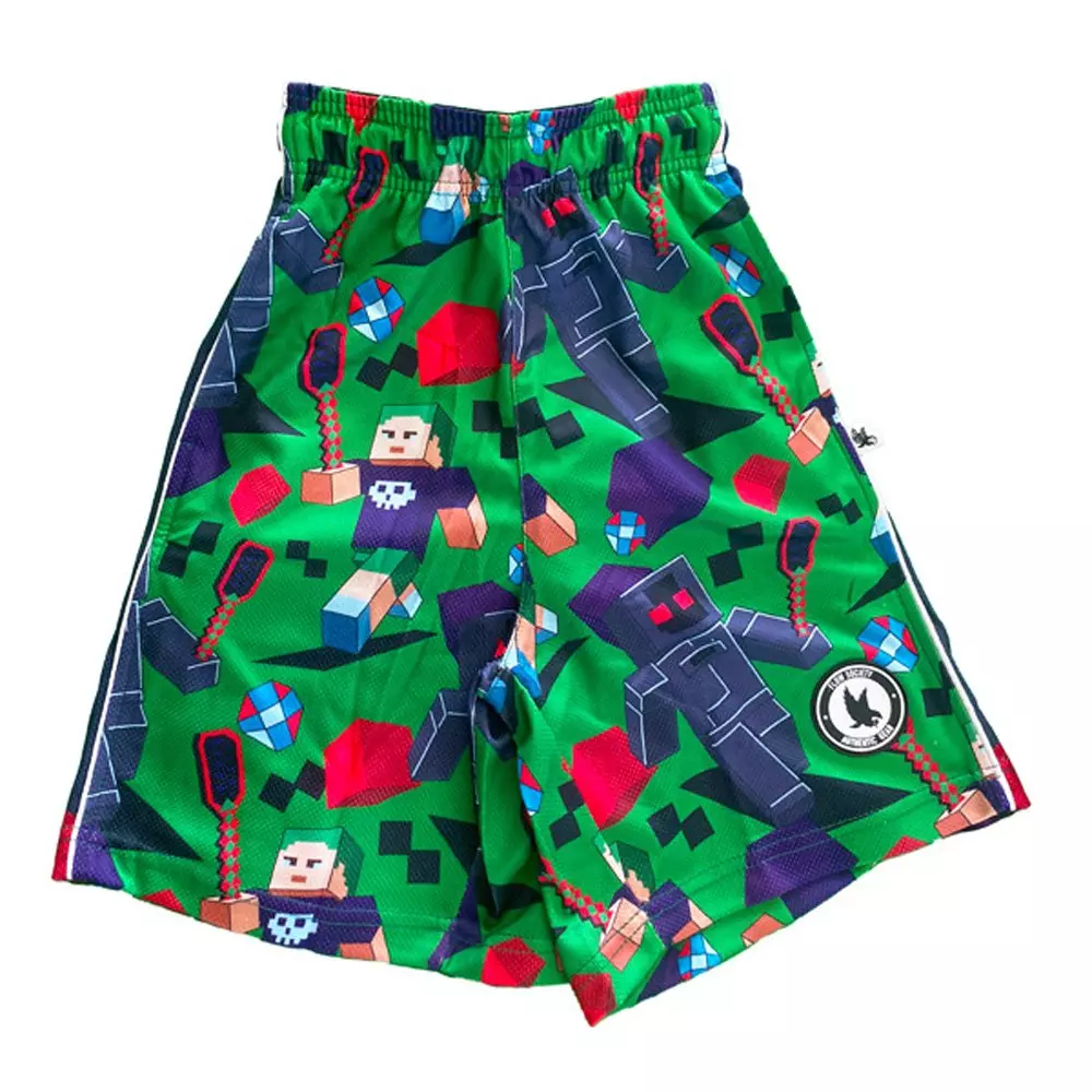 Flow Society Big Boys' Green Flowcraft Shorts - Green - GREEN