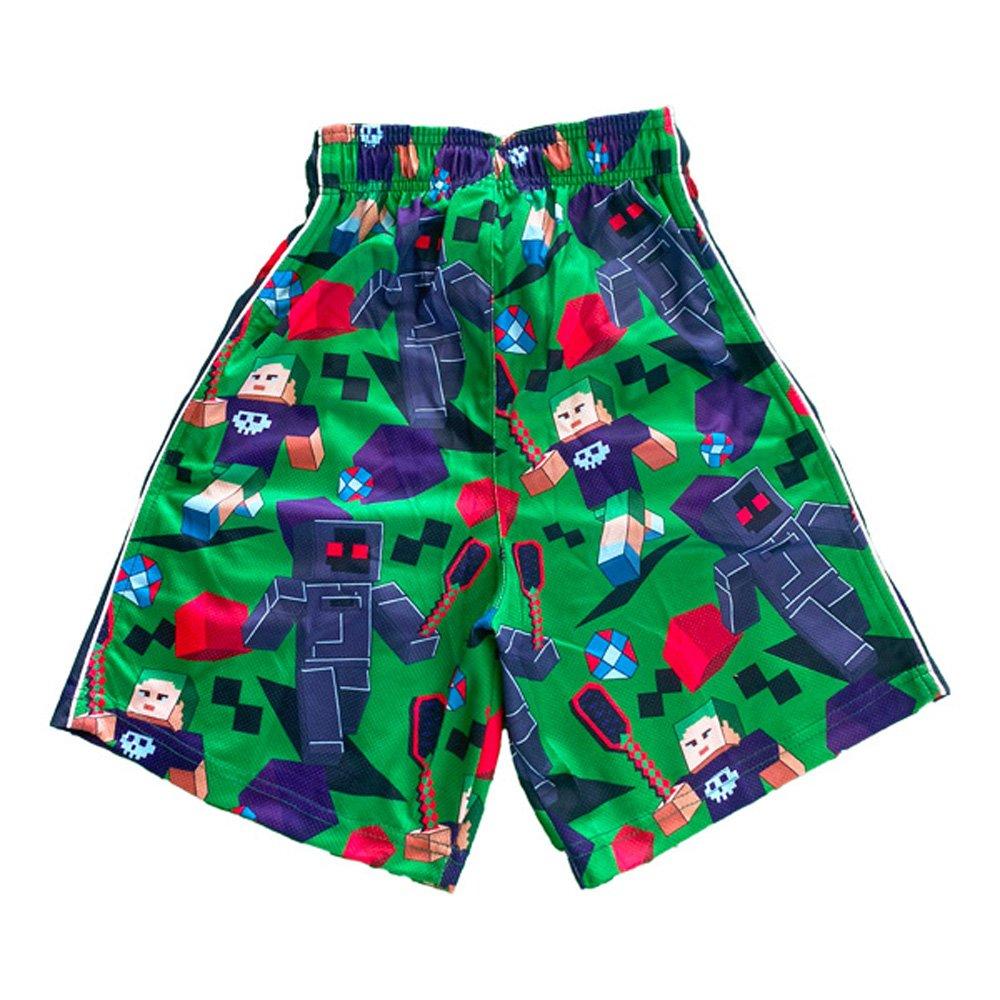 Flow Society Big Boys' Green Flowcraft Shorts - Green - GREEN Thumbnail View 2