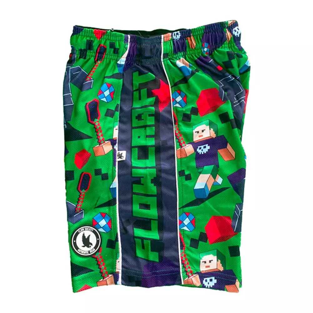 Flow Society Big Boys' Green Flowcraft Shorts - Green - GREEN