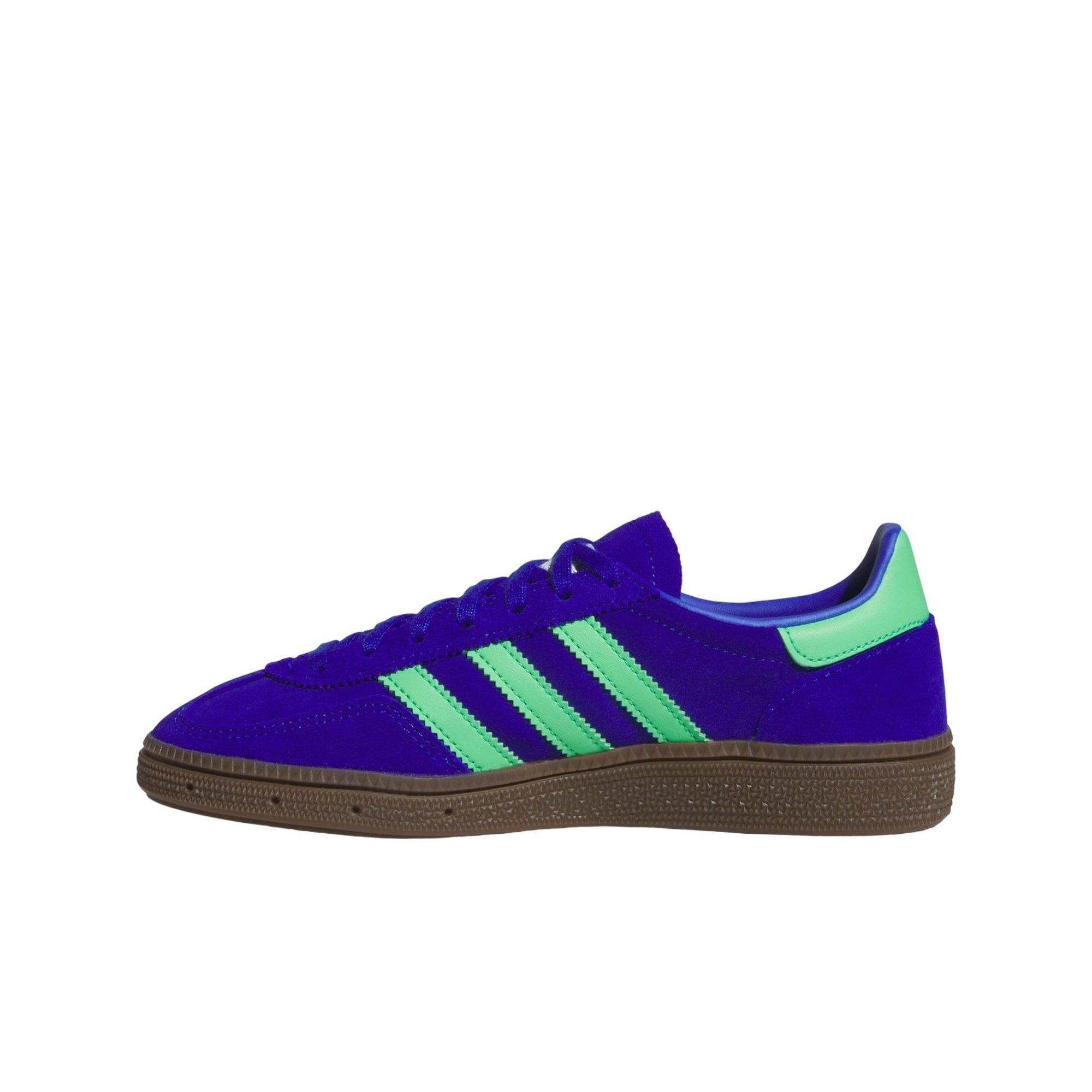 adidas Originals Handball Spezial Grade School Boys' "Lucid Blue/Semi Screaming Green/Gum Shoe