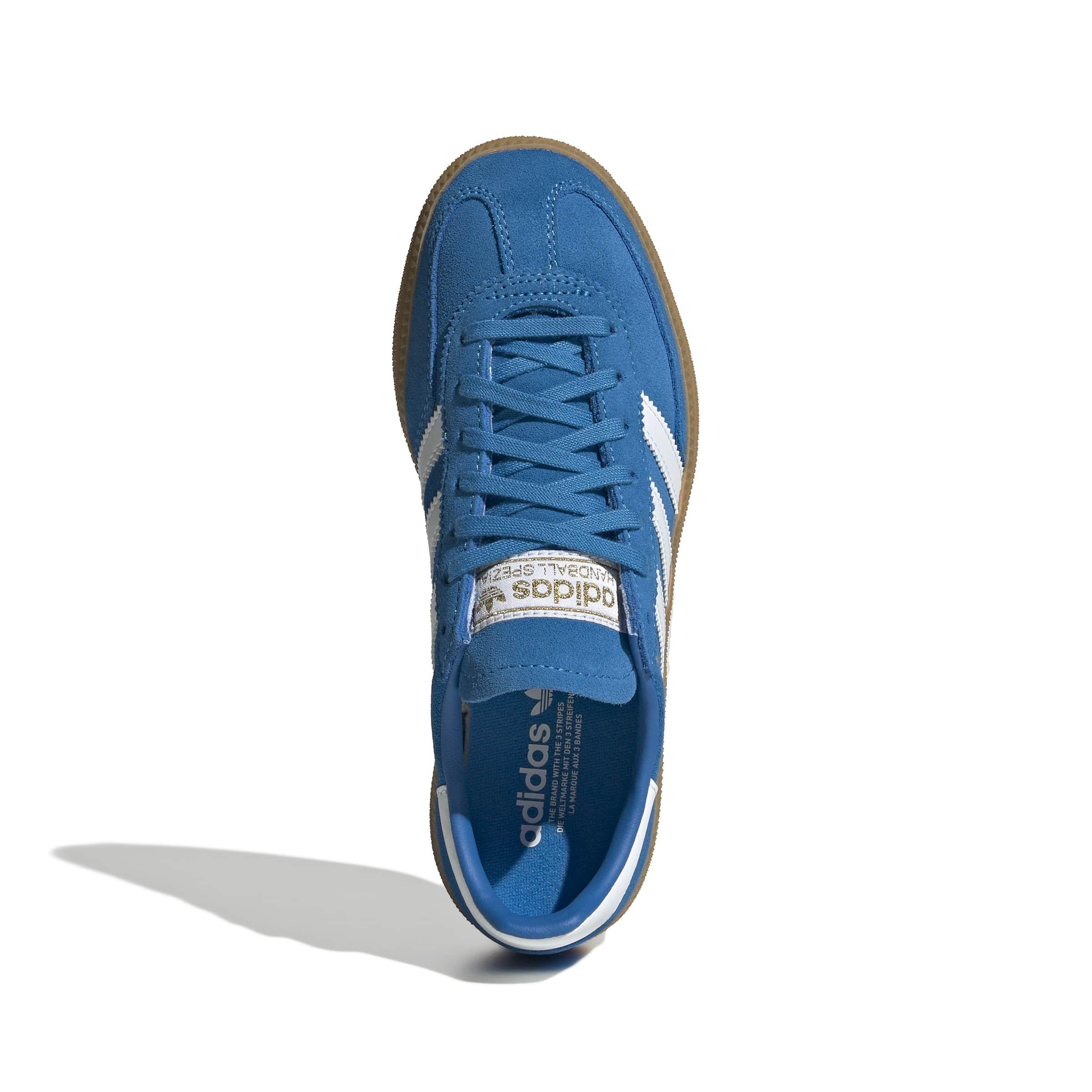 adidas Originals Handball Spezial "Bright Blue/Ftwr White/Gum 3" Grade School Boys' Shoe - BLUE/WHITE/GUM Thumbnail View 5