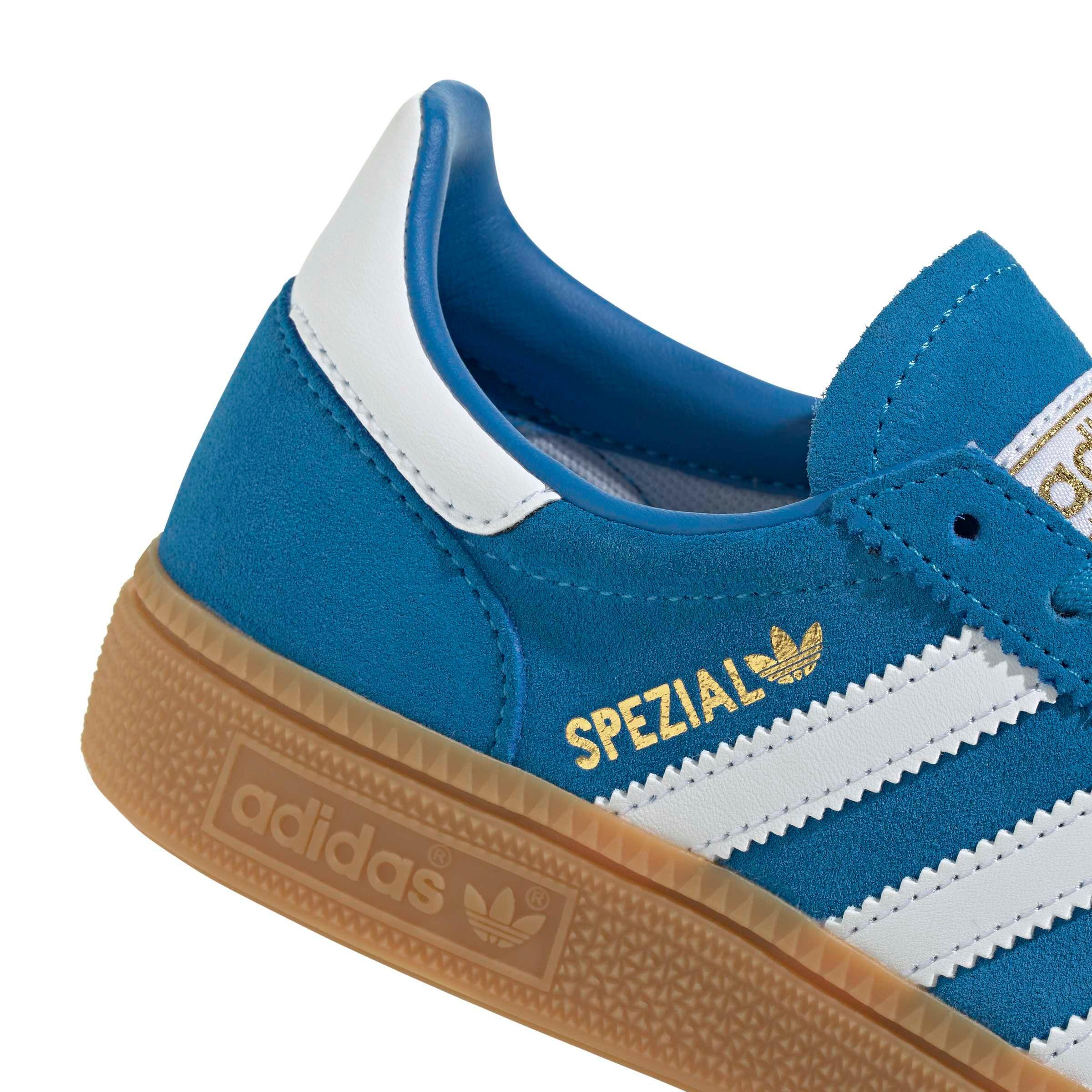 adidas Originals Handball Spezial "Bright Blue/Ftwr White/Gum 3" Grade School Boys' Shoe - BLUE/WHITE/GUM Thumbnail View 8