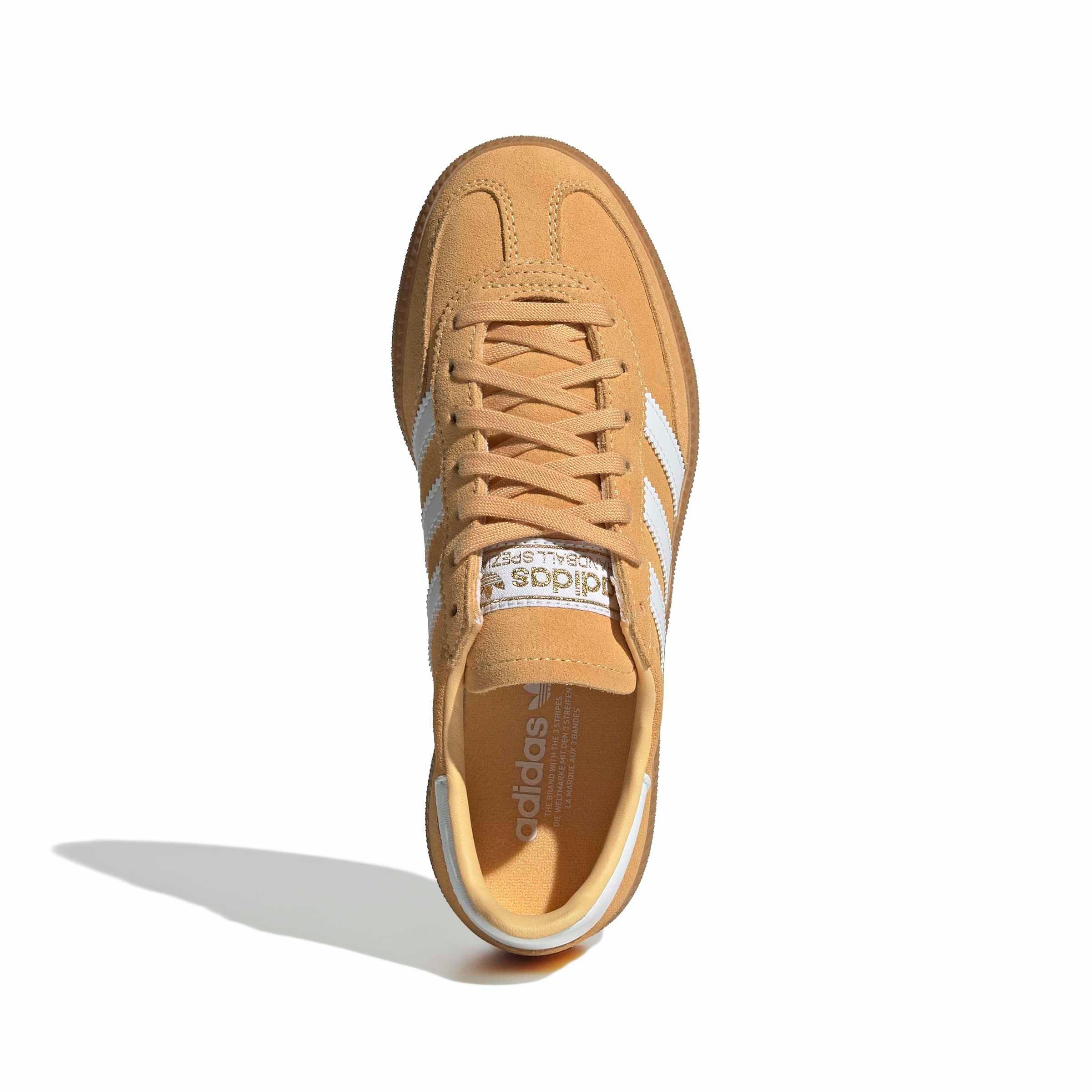 adidas Originals Handball Spezial "Semi Ice Tangerine/Ftwr White/Gum 3" Grade School Boys' Shoe - TANGERINE/WHITE/GUM Thumbnail View 5