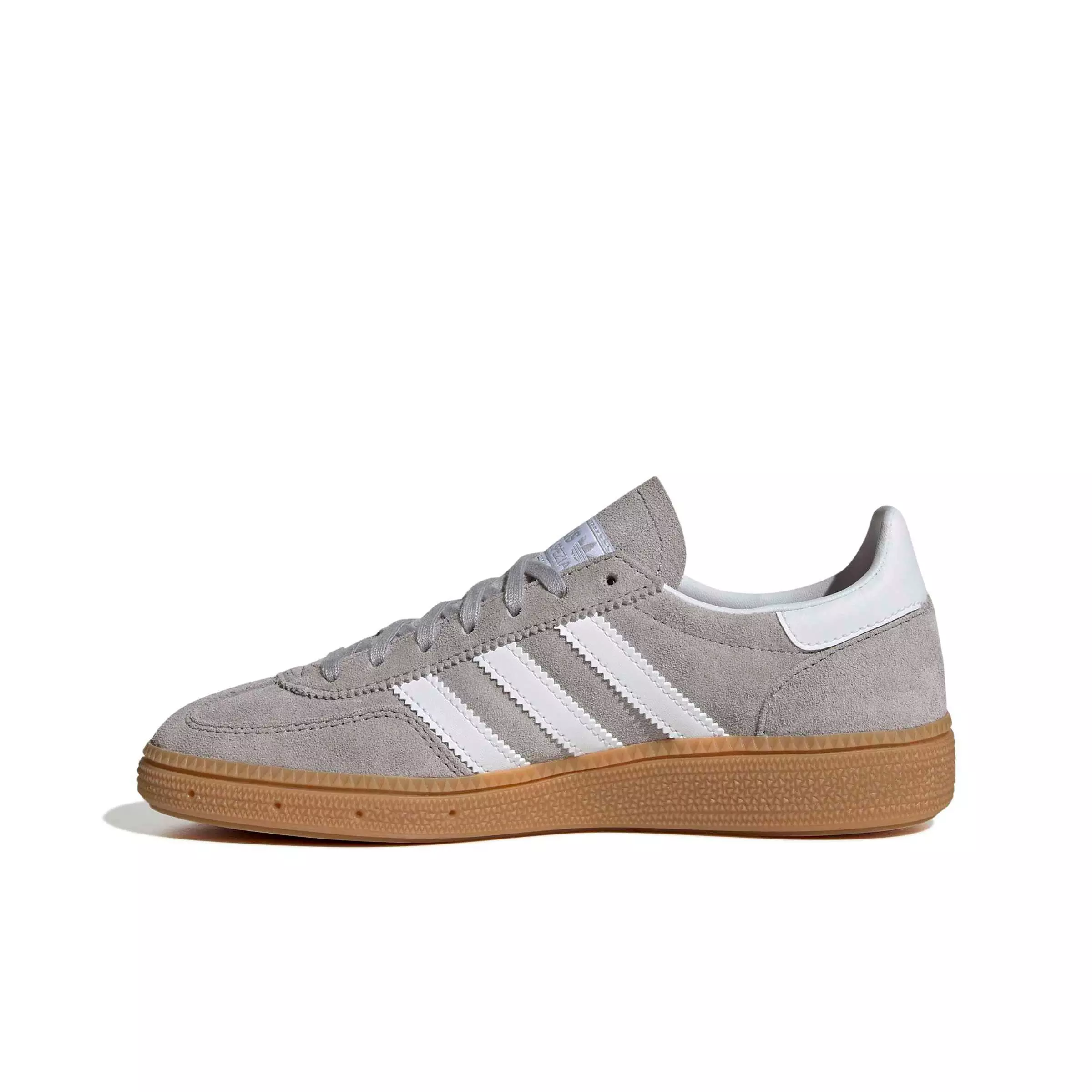 adidas Originals Handball Spezial "Grey Two/Ftwr White/Gum 3" Grade School Boys' Shoe - GREY/WHITE/GUM