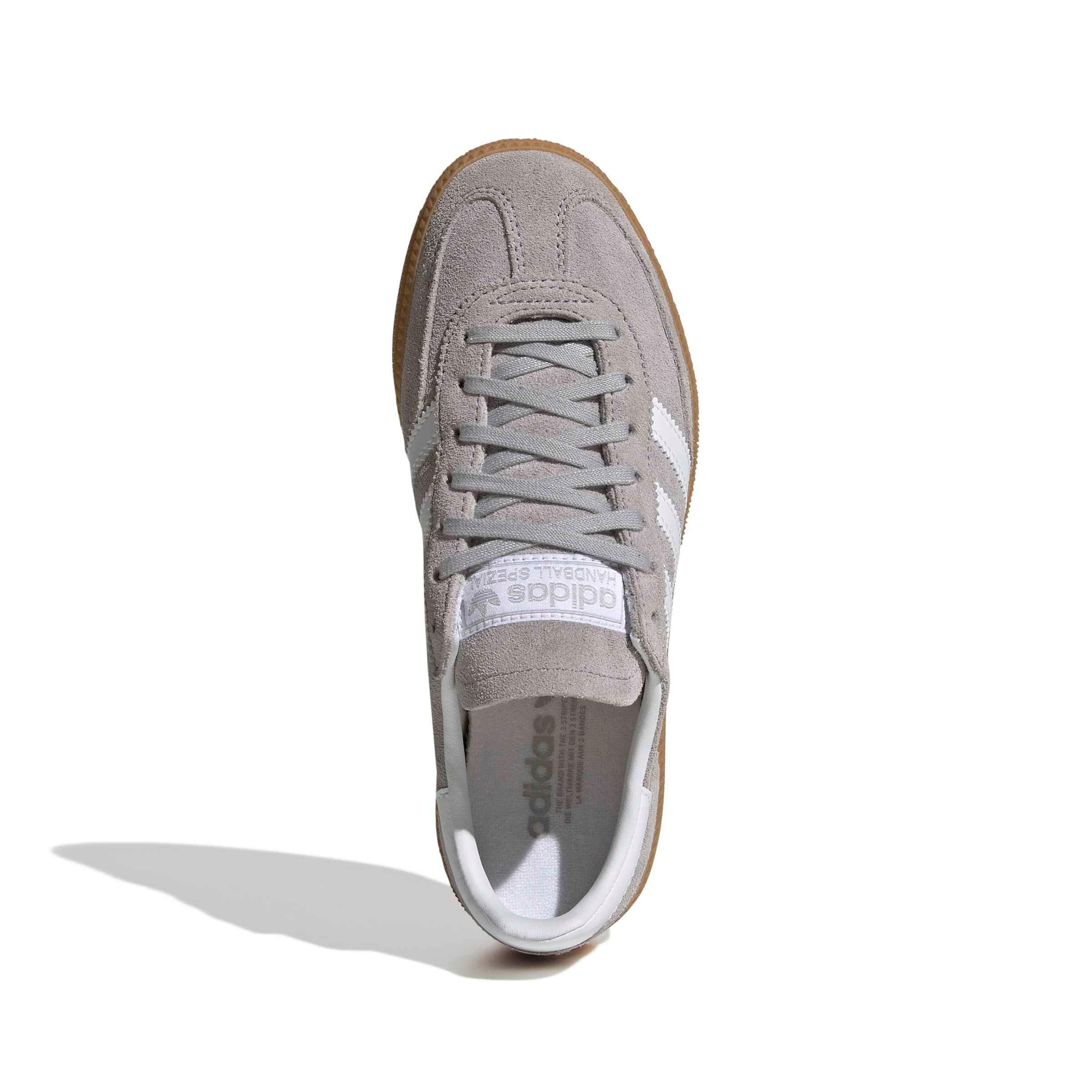 adidas Originals Handball Spezial "Grey Two/Ftwr White/Gum 3" Grade School Boys' Shoe - GREY/WHITE/GUM Thumbnail View 5