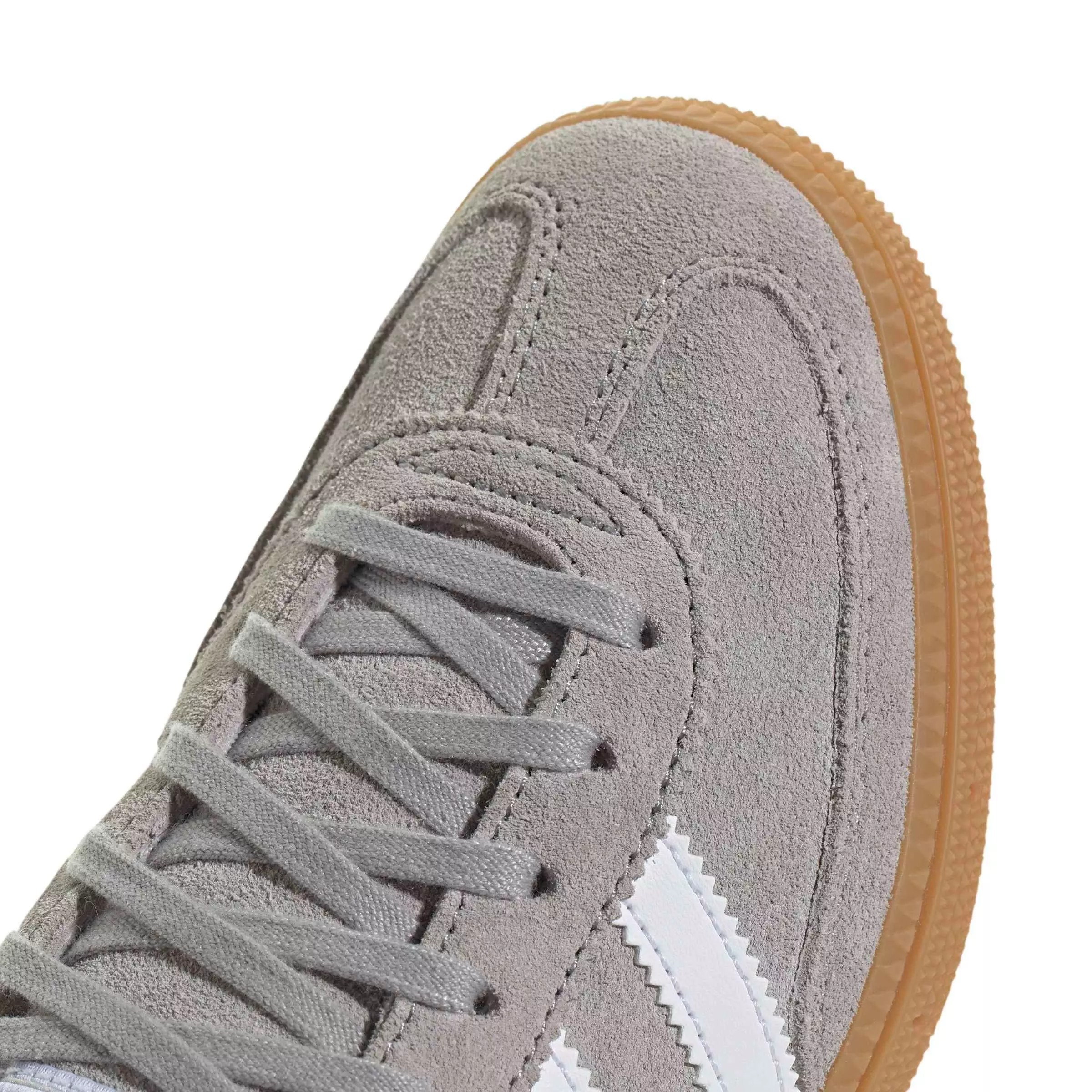 adidas Originals Handball Spezial "Grey Two/Ftwr White/Gum 3" Grade School Boys' Shoe - GREY/WHITE/GUM