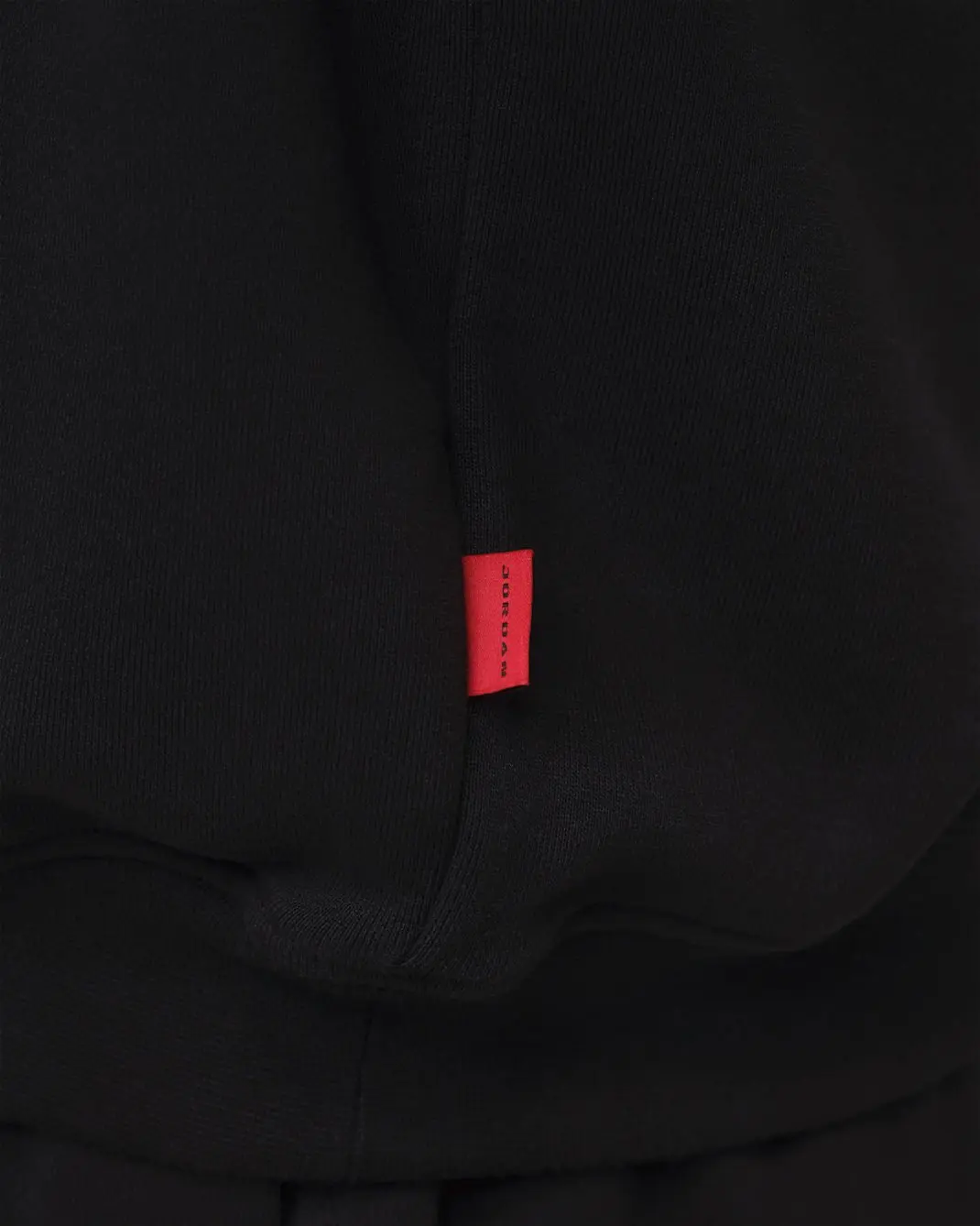 Jordan Men's Flight Fleece Crew-Neck Sweatshirt - Black - BLACK