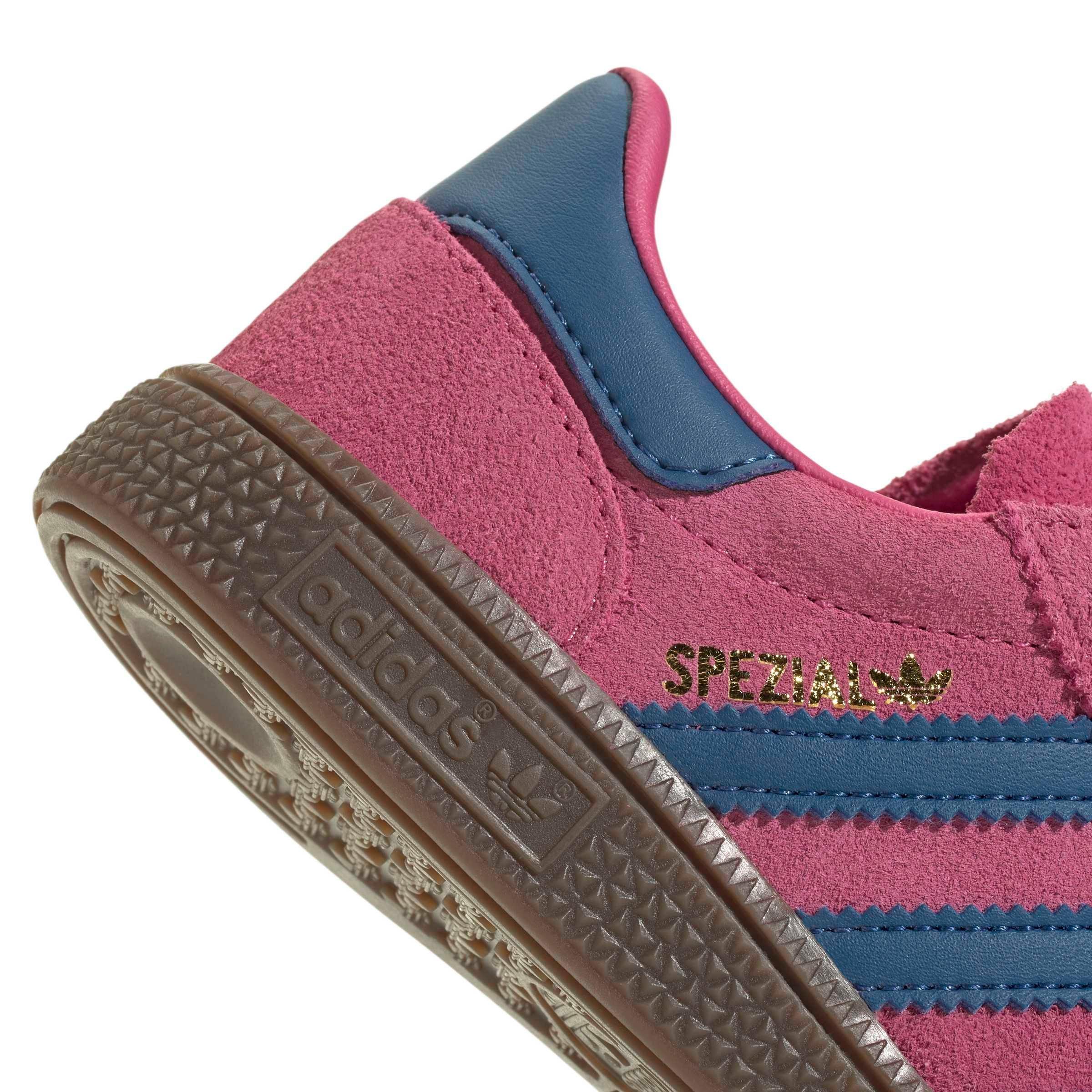 adidas Originals Handball Spezial "Shock Pink/Dark Marine/Gum 5" Preschool Girls' Shoe - PINK/DK MARINE/GUM Thumbnail View 8