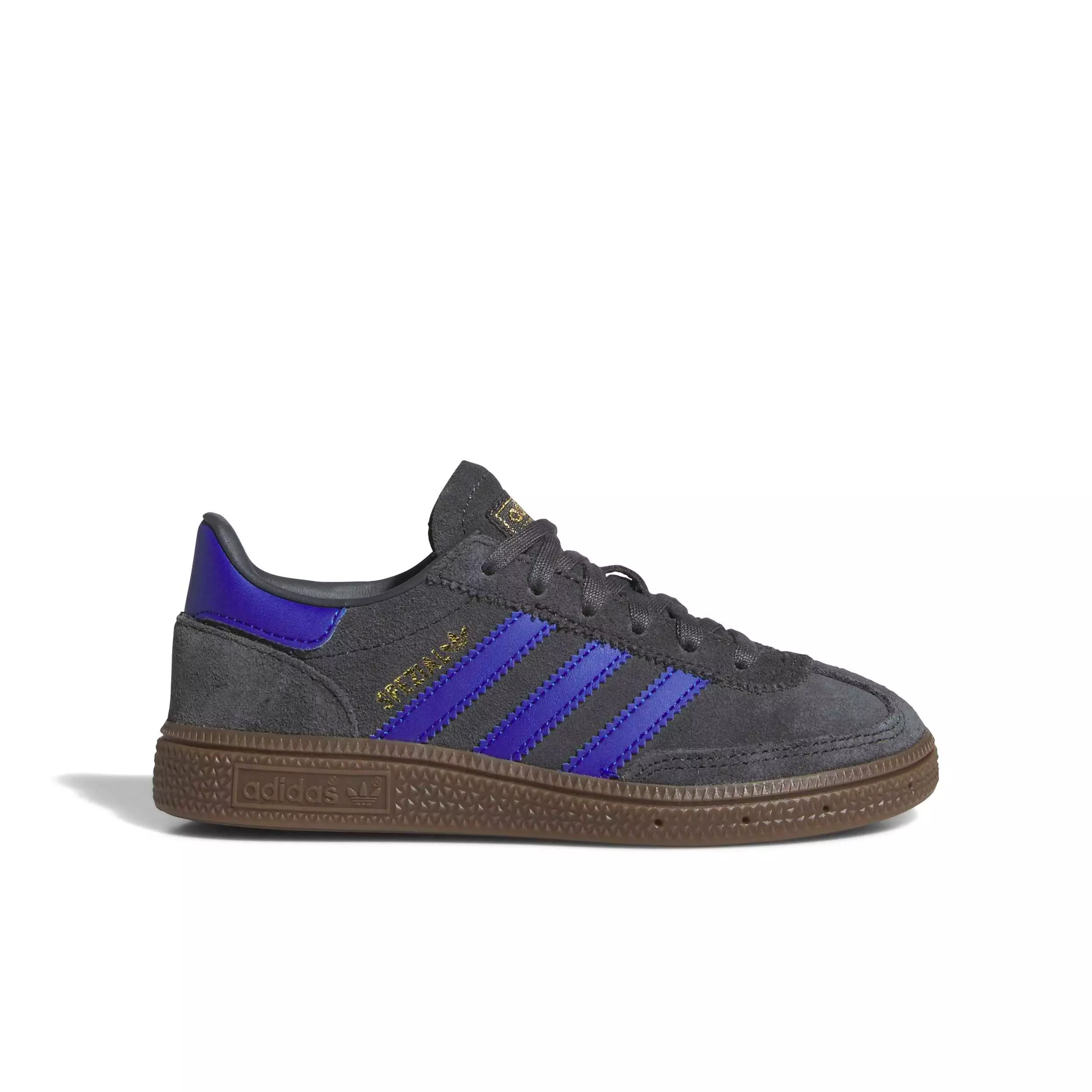 adidas Originals Handball Spezial "Carbon/Lucid Blue/Gum 5" Preschool Boys' Shoe - CARBON/BLUE/GUM