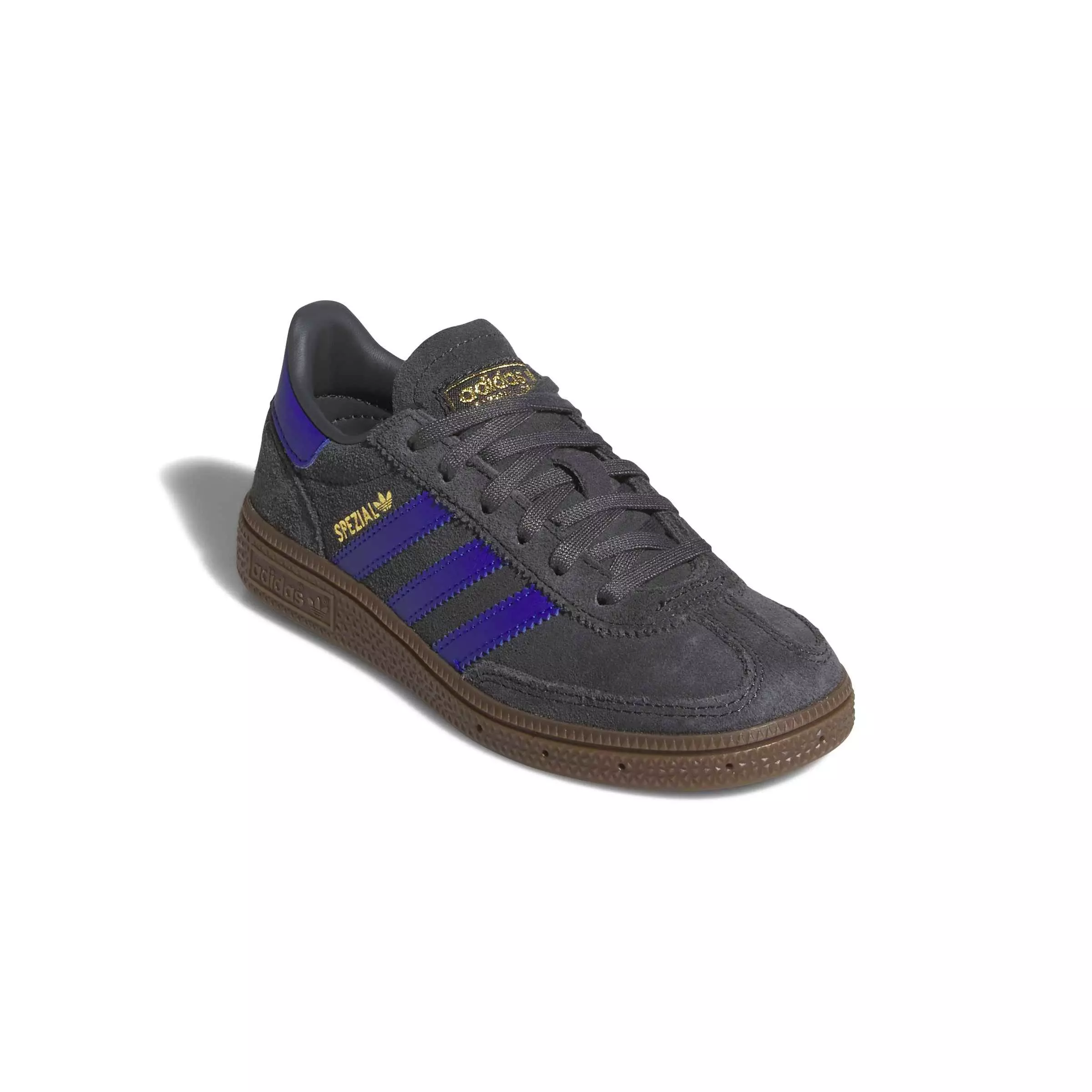 adidas Originals Handball Spezial "Carbon/Lucid Blue/Gum 5" Preschool Boys' Shoe - CARBON/BLUE/GUM